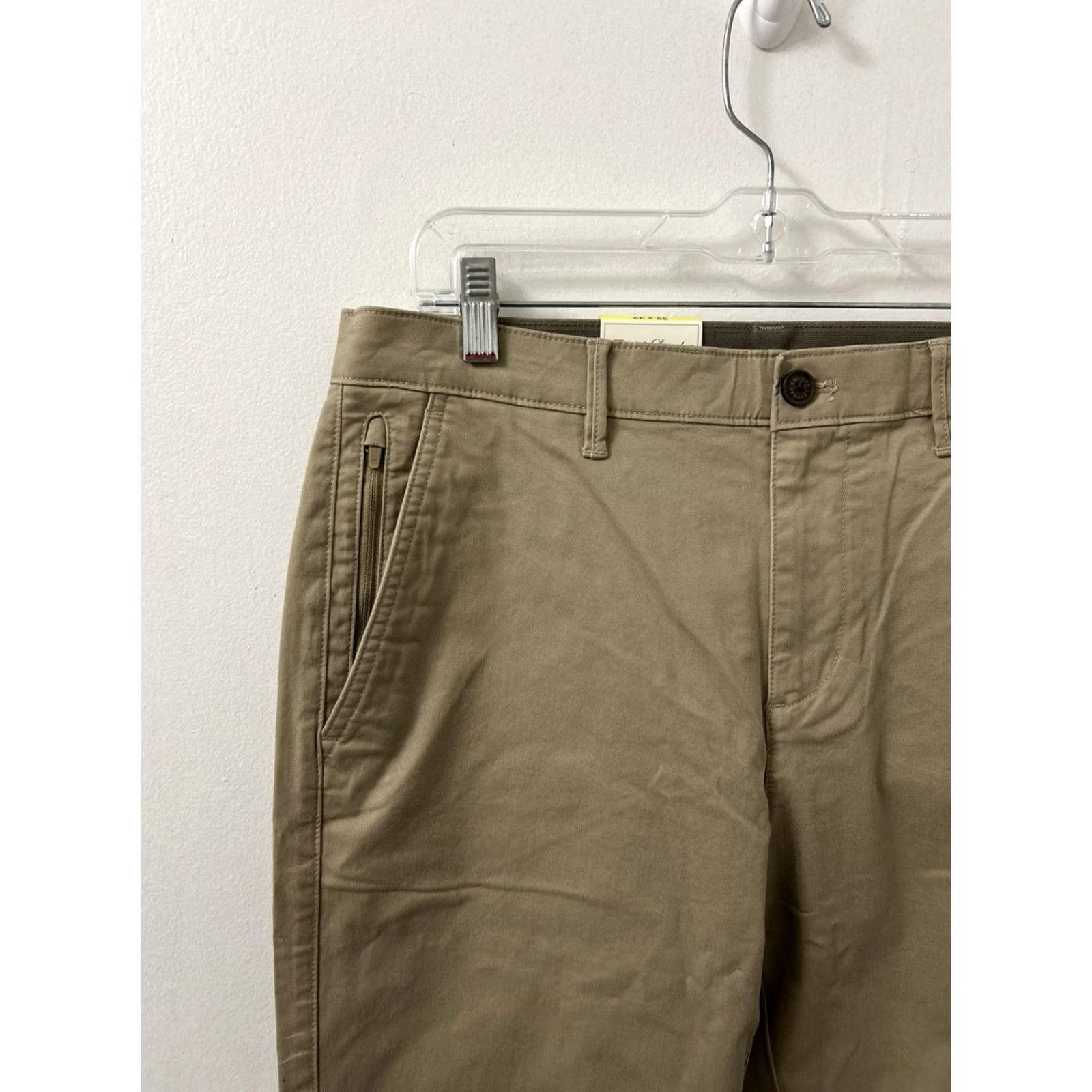 English Laundry English Laundry Pants Mens 32x32 Chino Khaki Tan Slim Fit Stretch NWT Classic Casual Workwear Pant Straight 32in Inseam Beige Zipper Button Pocket NWT Size US 32 / EU 48 - 4 Thumbnail