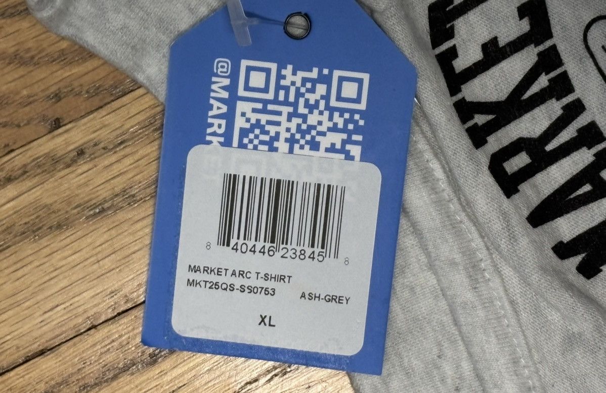 Market Market Mens XL Gray Tshirt Size US XL / EU 56 / 4 - 5 Thumbnail