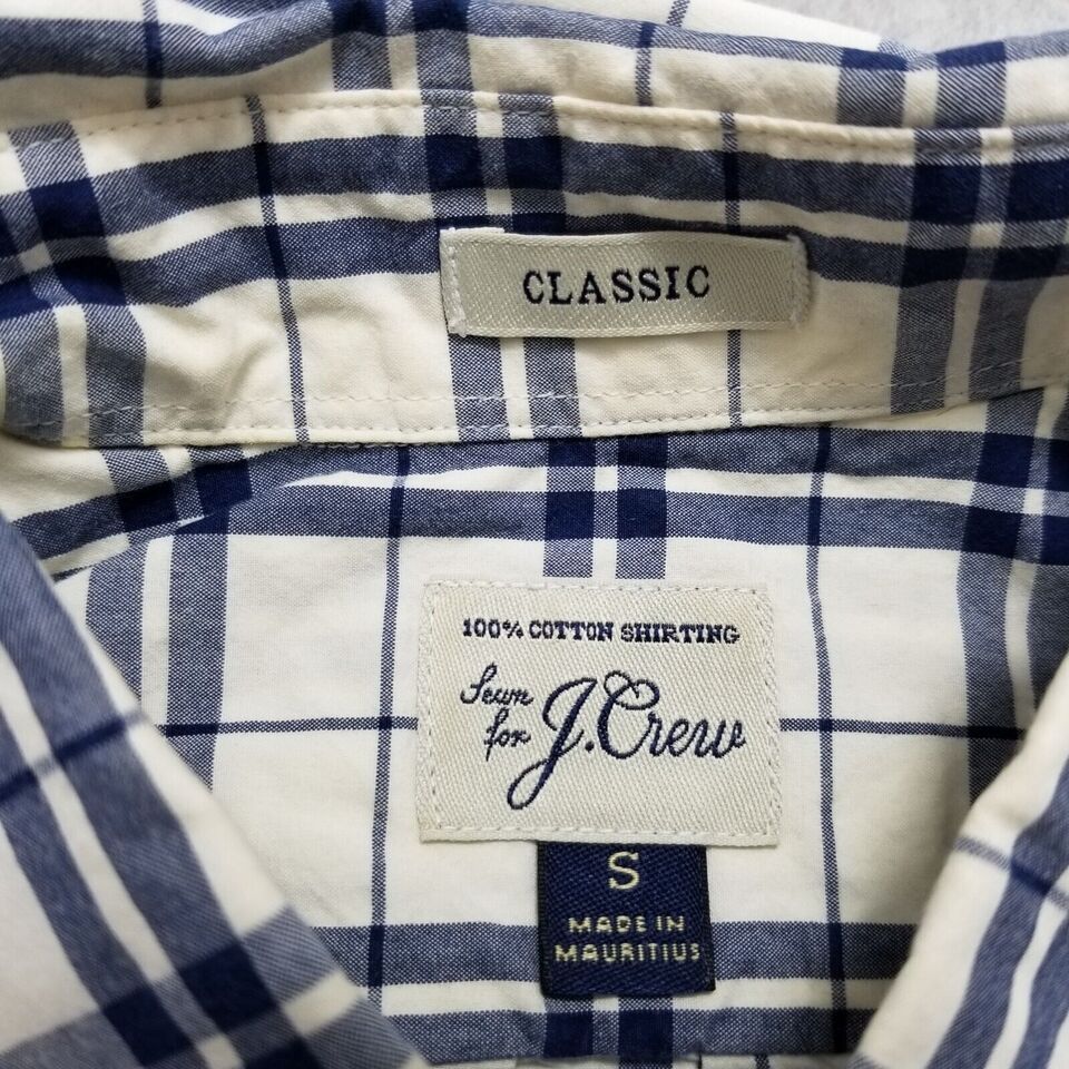 J.Crew J Crew Shirt Men Small Plaid Button Up Long Sleeve Casual Size US S / EU 44-46 / 1 - 6 Thumbnail