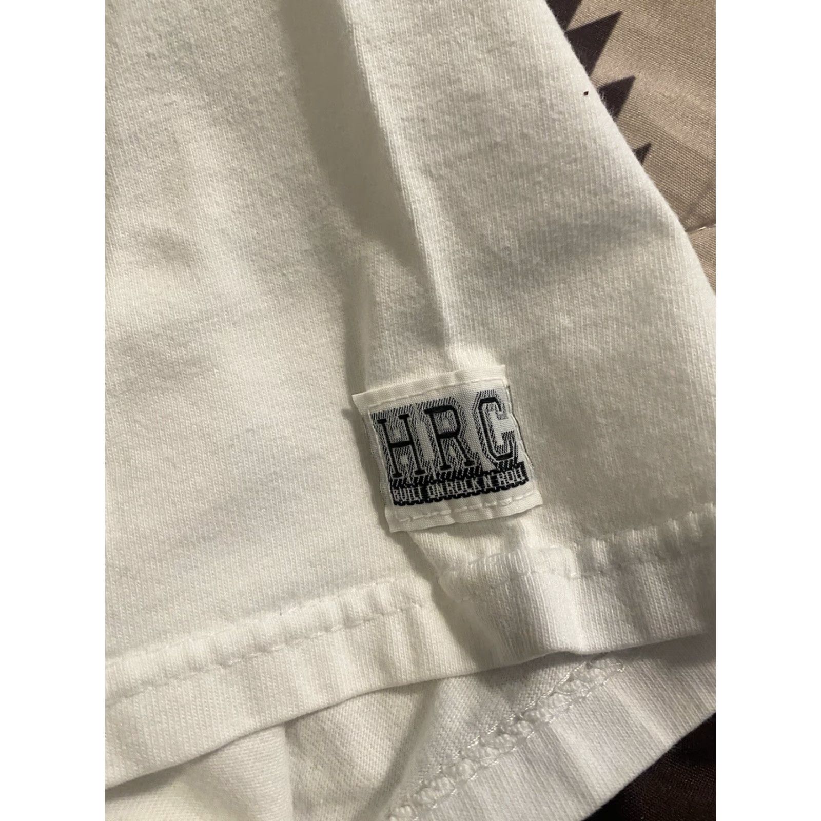 Hard Rock Cafe VINTAGE Hard Rock Cafe T-Shirt White Adult Large Crew Neck Short Sleeve Double-Sided Graphic Print Myrtle Beach Men Size US L / EU 52-54 / 3 - 4 Thumbnail