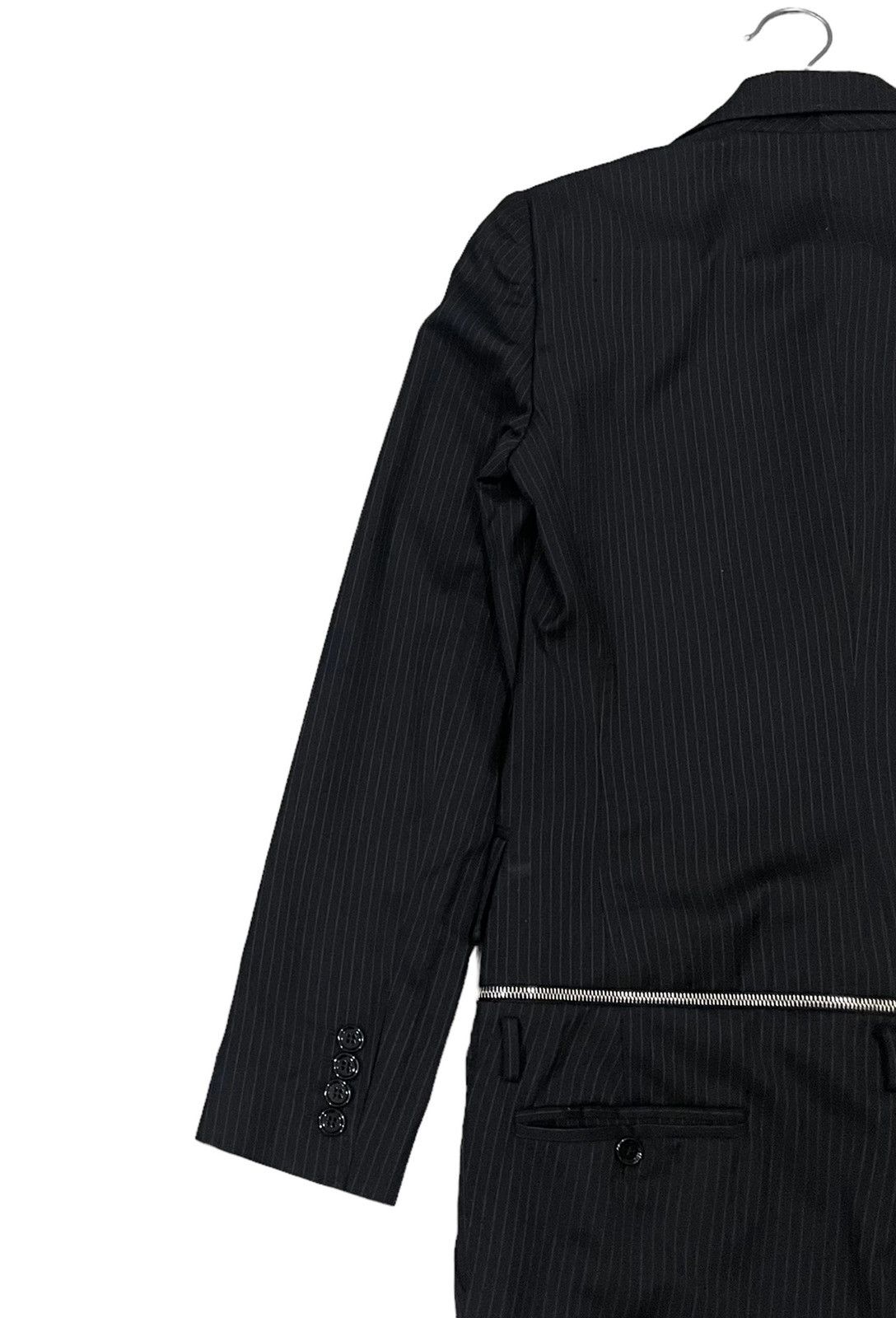 Dolce & Gabbana Runway Dolce & Gabbana Pinstripe Jumpsuit Size S / US 4 / IT 40 - 17 Thumbnail