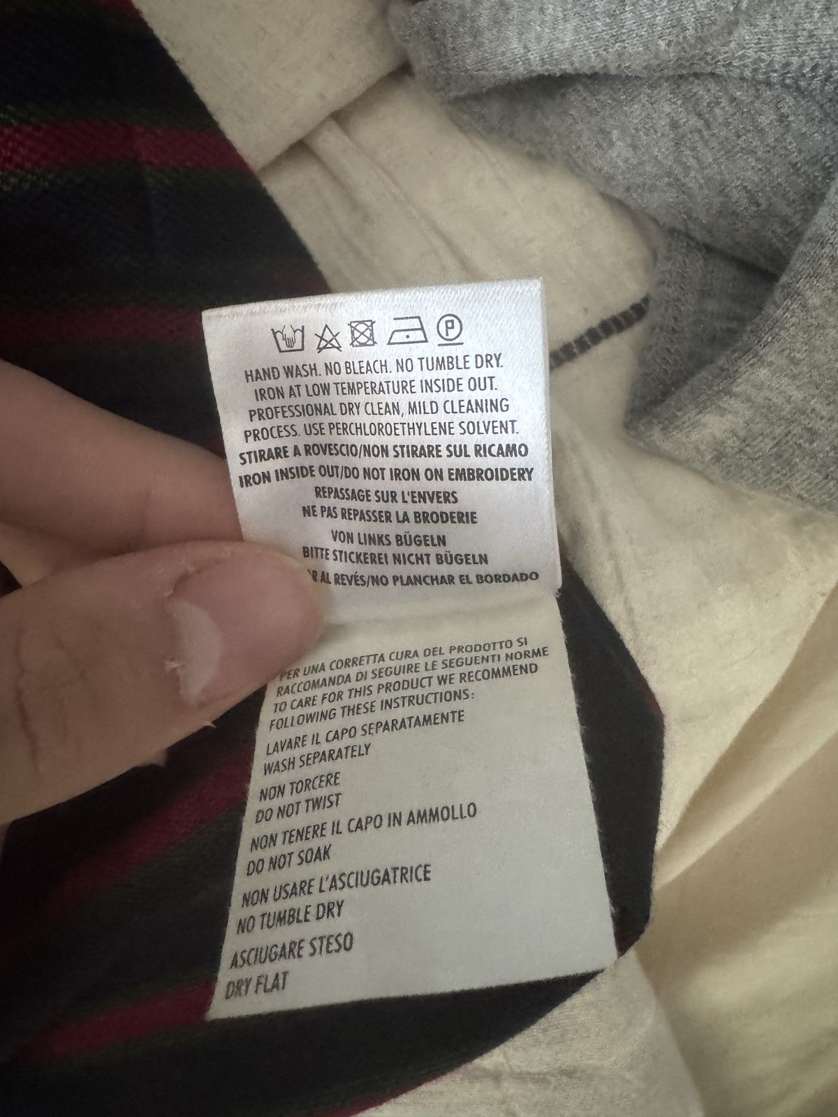 Gucci RARE Gucci striped polo with vintage logo Size US L / EU 52-54 / 3 - 7 Thumbnail