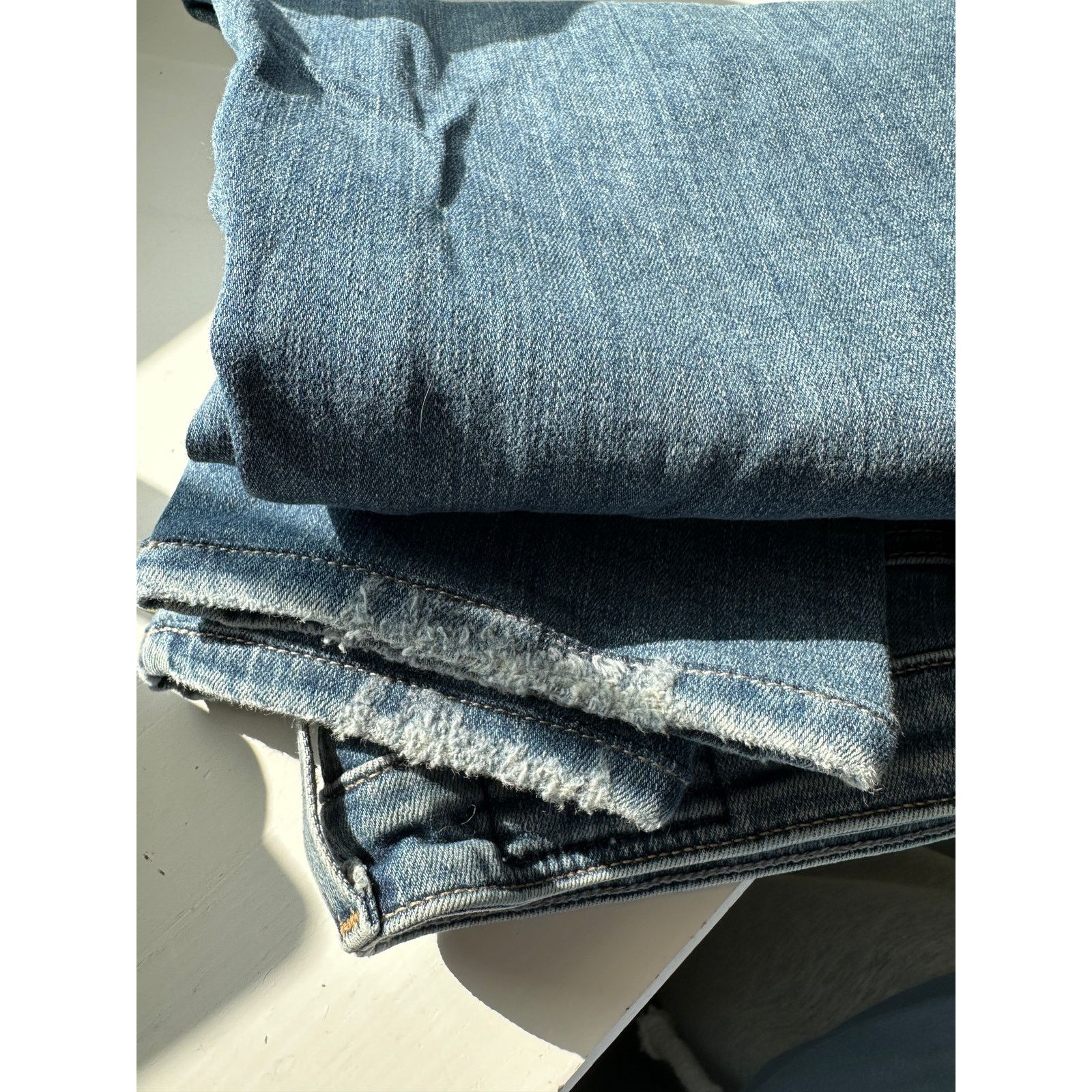 AG Adriano Goldschmied AG Adriano Goldschmied Prima Crop Cigarette Jeans Blue US 28 Size 28" / US 6 / IT 42 - 5 Thumbnail