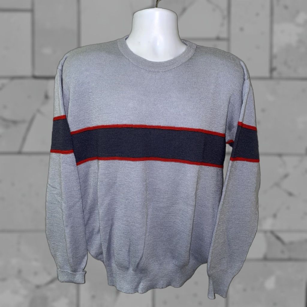 Vintage VINTAGE Mount Cervin Sweater Crewneck Men L Gray Wool/Acrylic Solid Size US L / EU 52-54 / 3 - 1 Thumbnail