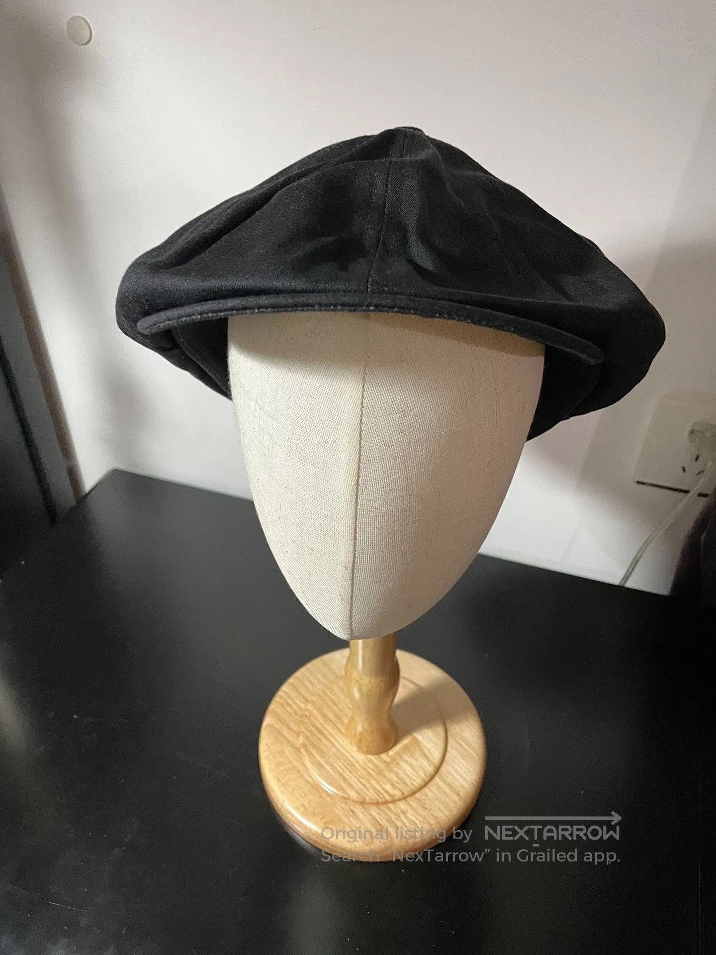WEST RIDE West Ride Black Vintage Newsboy Cap. Size ONE SIZE - 1 Thumbnail