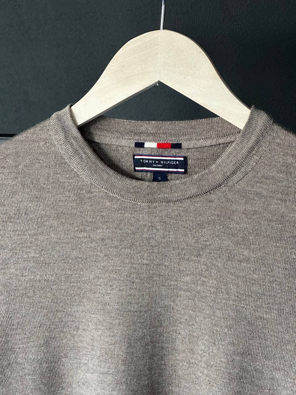 Designer × Tommy Hilfiger Tommy Hilfiger Brown Pure Wool Sweater Size US S / EU 44-46 / 1 - 4 Thumbnail