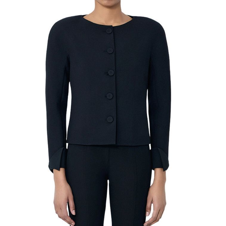 Chloe CHLOE Black Wool Fitted Jacket New & Authentic (Women's size Size XS / US 0-2 / IT 36-38 - 1 Preview