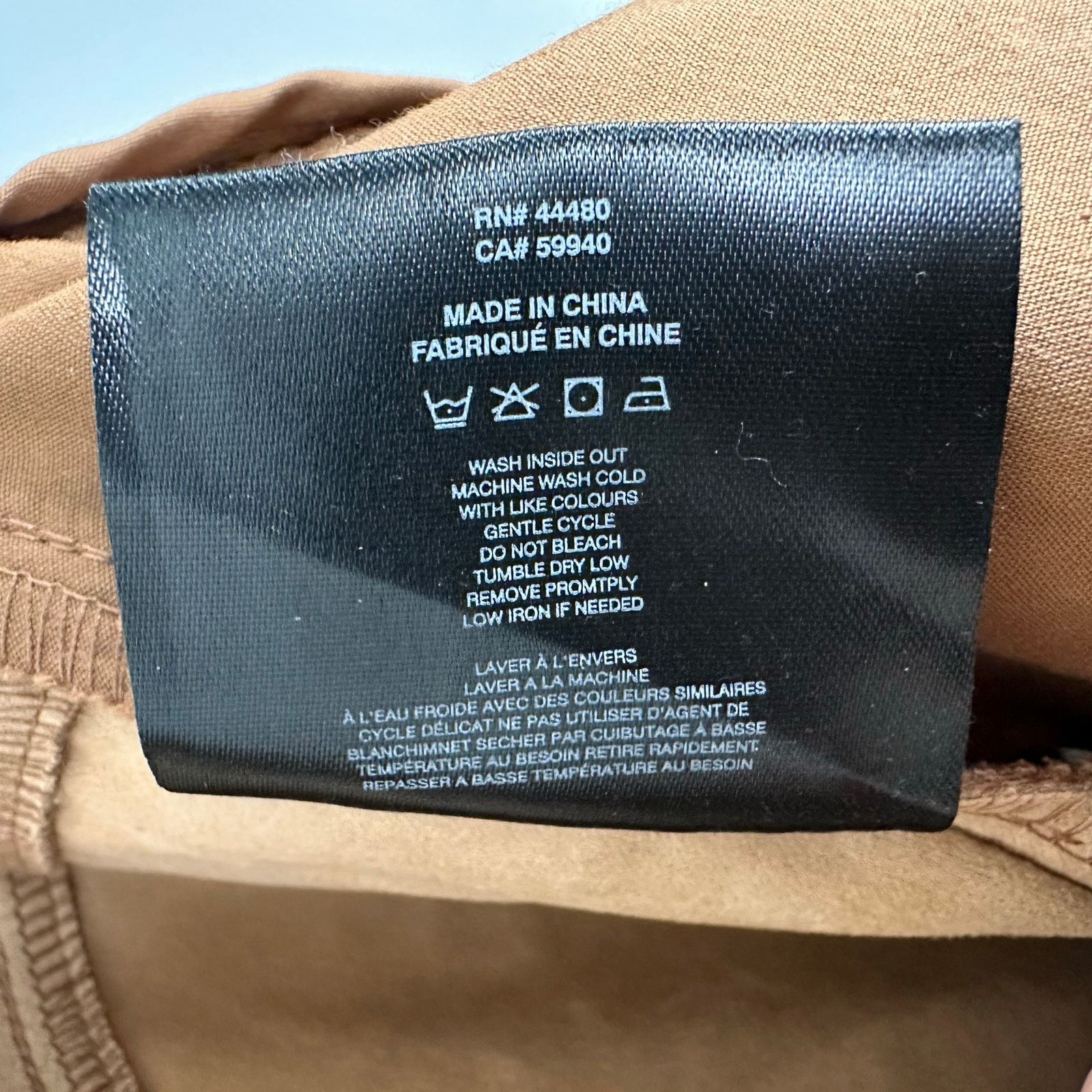 Other AFRM Revolve Heston Faux Camel Leather High Rise Pants 26 Size 26" / US 2 / IT 38 - 10 Thumbnail