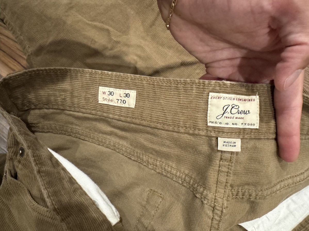 J.Crew J.Crew Corduroy Pants Size US 30 / EU 46 - 3 Thumbnail
