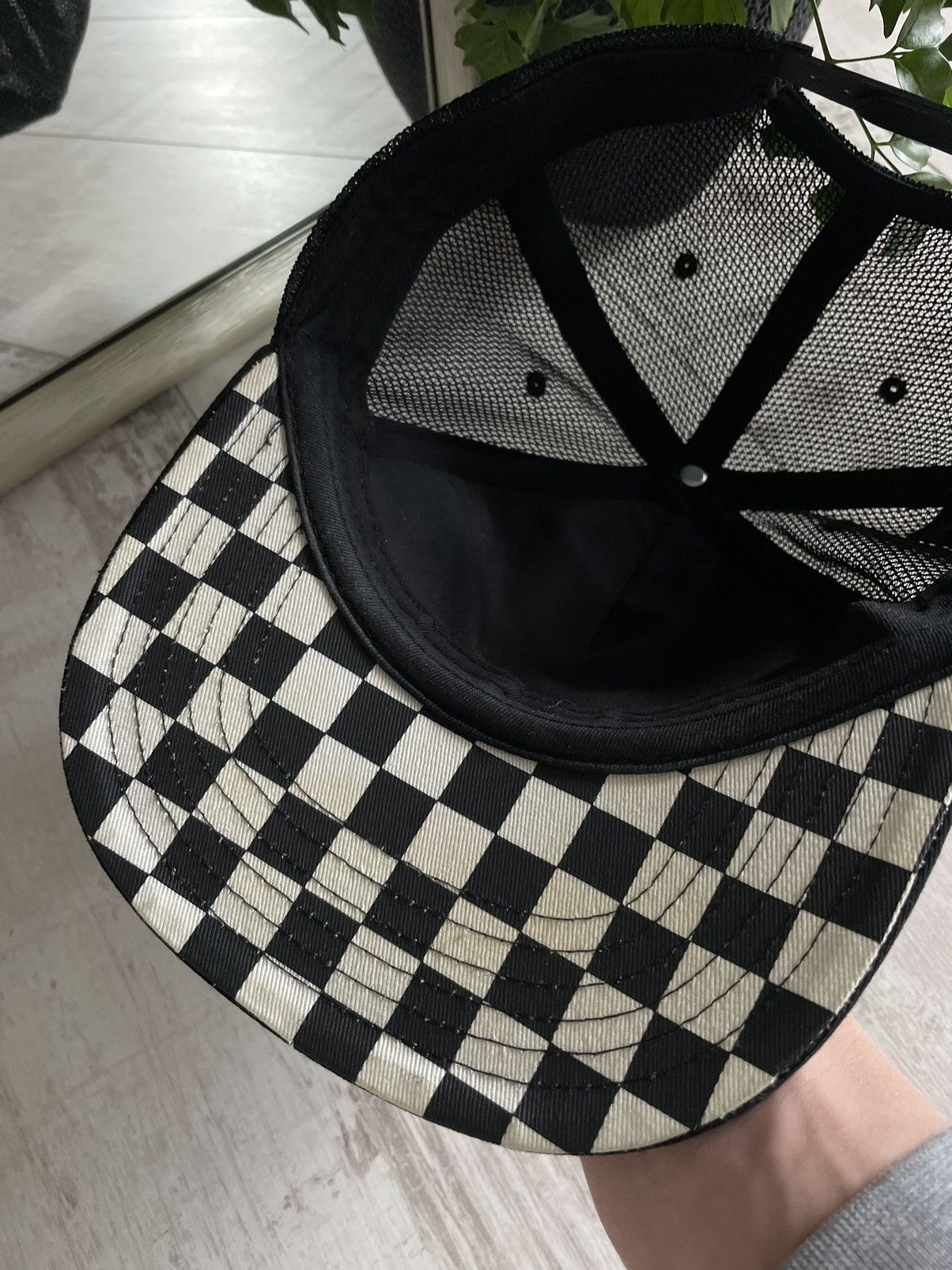 Harley Davidson × Vintage Vintage Harley Davidson #1 Black Hat Cap Racing Motorcycle Size ONE SIZE - 6 Thumbnail