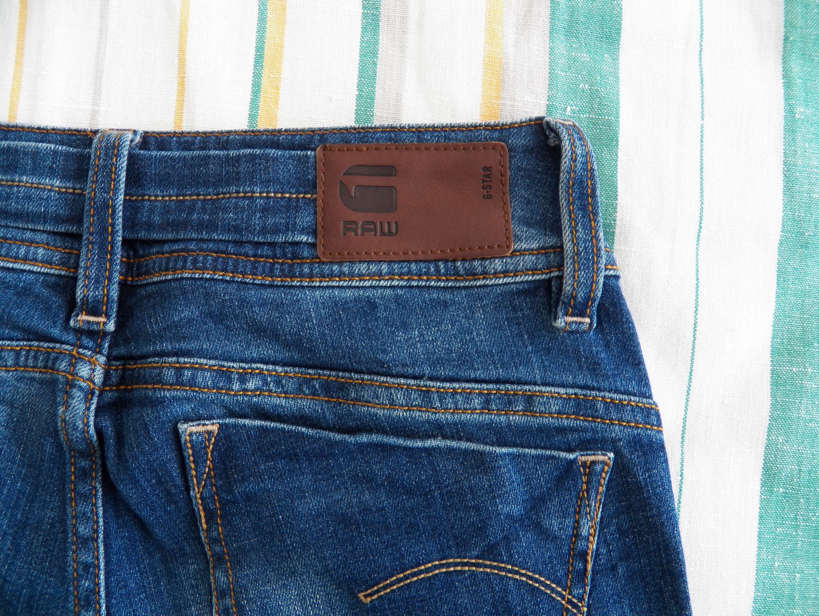 G-Star G-Star Midge Saddle Mid Straight Jeans W24 L32 Medium Aged Size 24" / US 00 / IT 34 - 9 Thumbnail