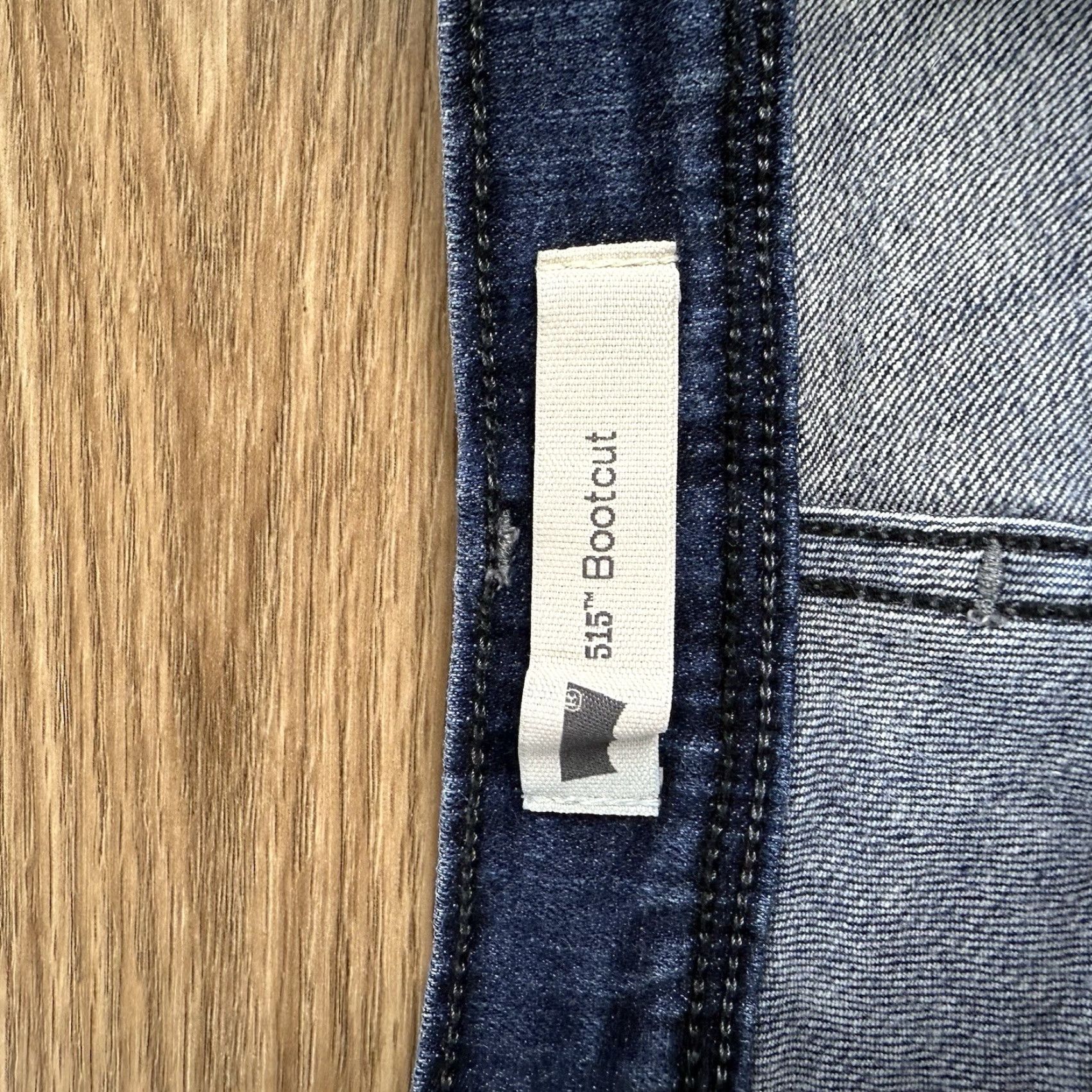 Levi's Levi's Jeans Bootcut Women 14S Regular 29in Blue Dark Stretch Denim Flap Pocket Size 36" / US 14 / IT 50 - 2 Thumbnail