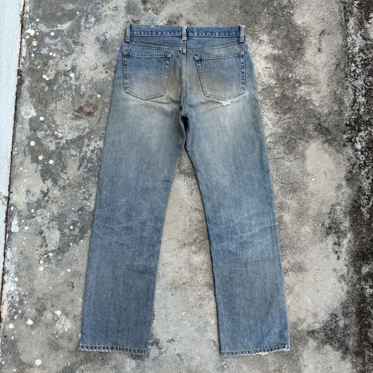 Japanese Brand × Jean × Vintage VINTAGE JAPANESE FADED RUSTY JEAN DENIM PANTS Size US 32 / EU 48 - 2 Thumbnail