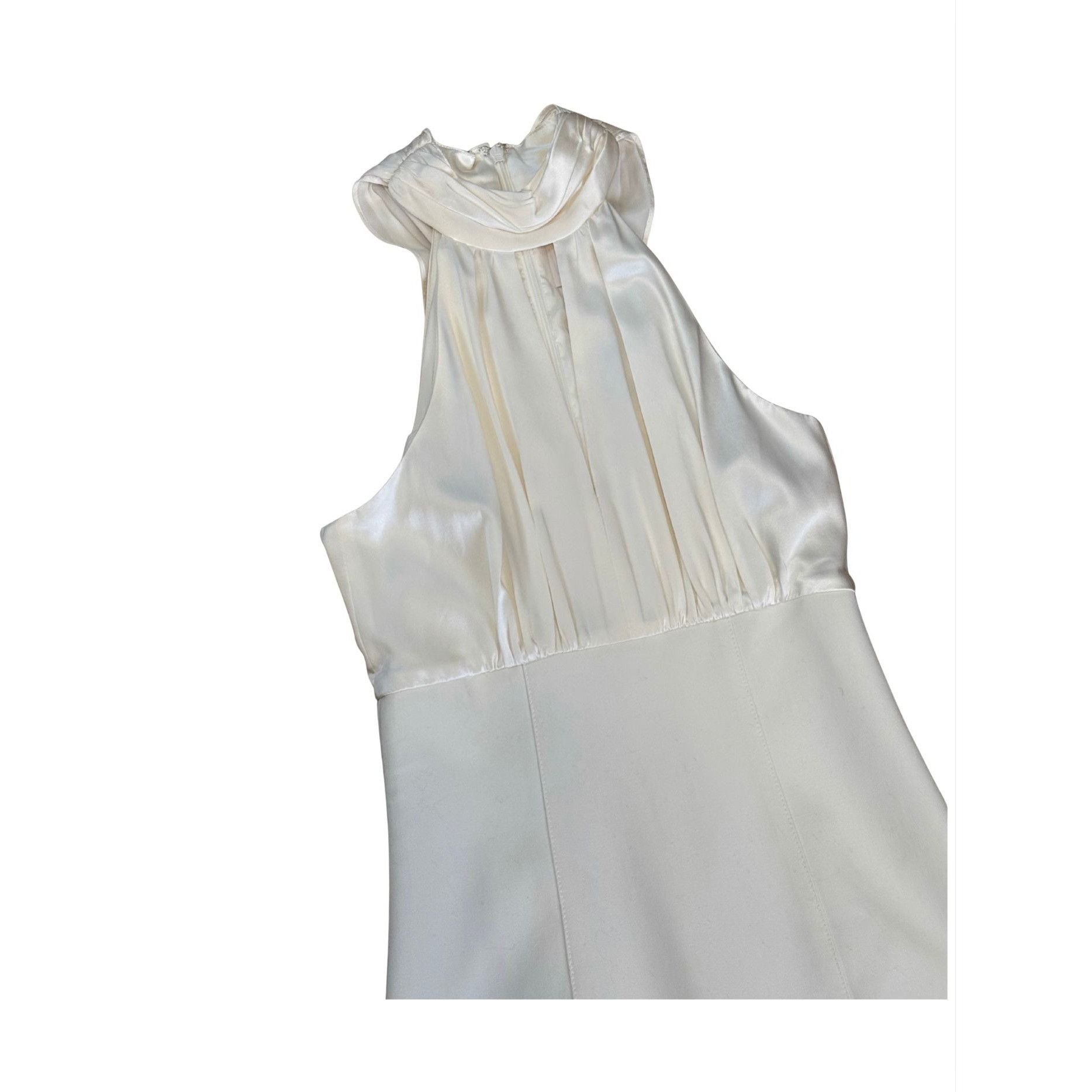 Cinq a Sept CINQ A SEPT Emerie Dress Ivory White Midi $595 NWT Sz 2 Size XS / US 0-2 / IT 36-38 - 6 Thumbnail