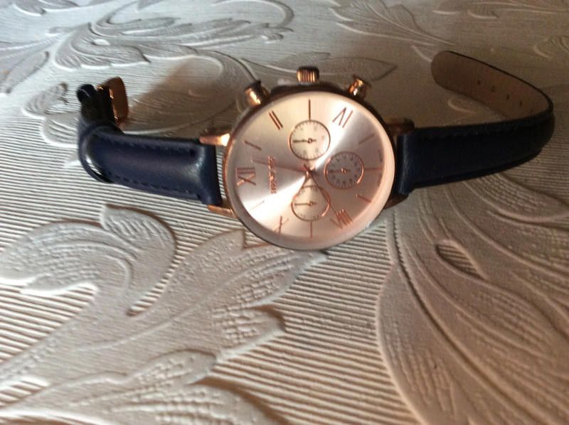 Other henley rose gold dial black leather strap watch Size ONE SIZE - 3 Thumbnail