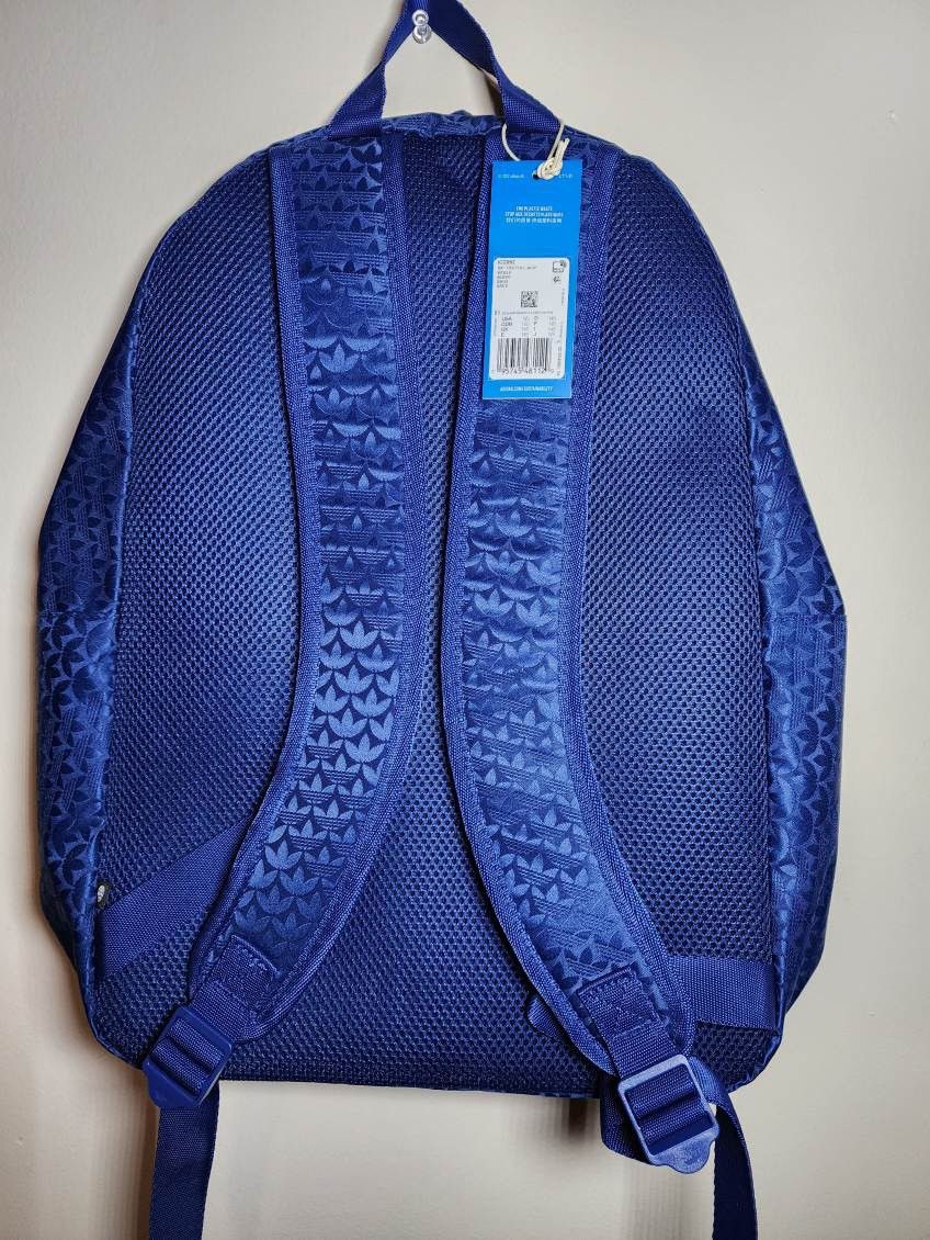 Adidas Adidas Logo Monogram Backpack Size ONE SIZE - 2 Thumbnail