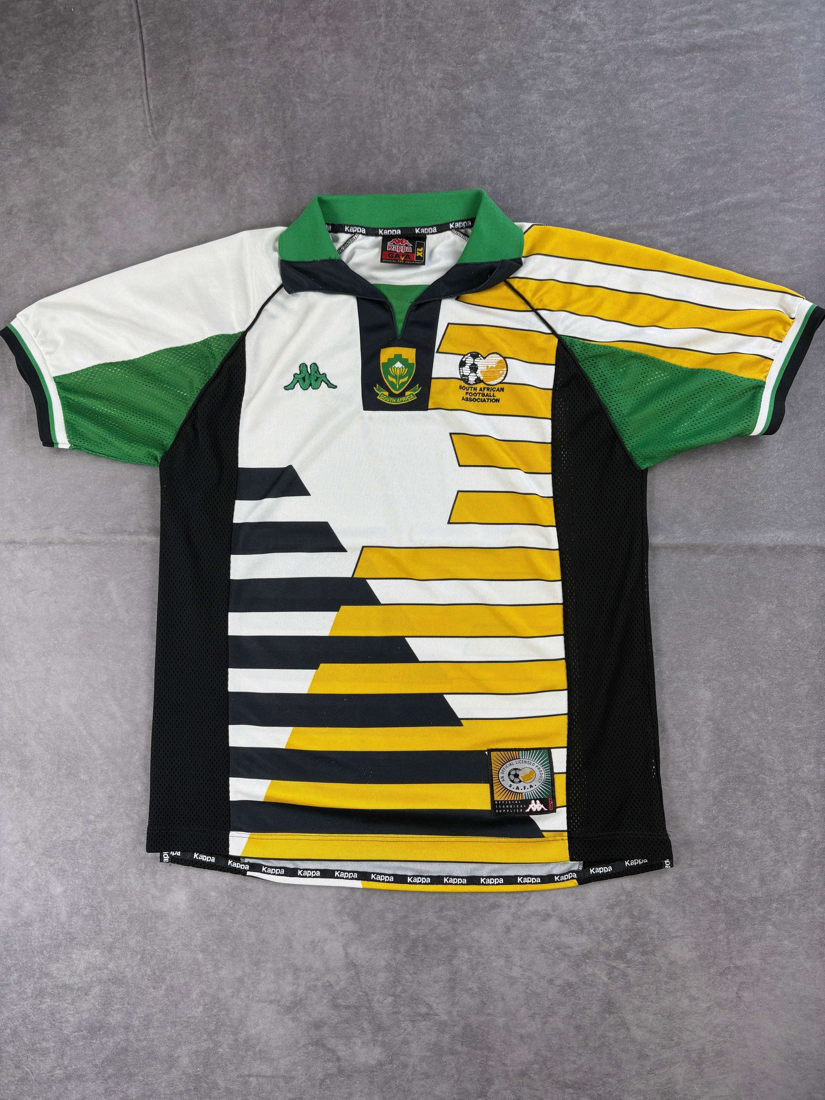 Kappa South Africa 1998 Kappa home football jersey shirt size XL Size US XL / EU 56 / 4 - 1 Thumbnail