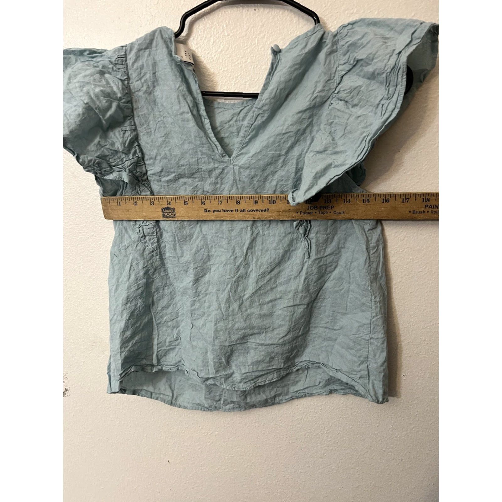 Vintage VINTAGE A New Day Blouse Women Medium Blue Crew Neck Short Sleeve Relaxed Casual Office Clothing Size M / US 6-8 / IT 42-44 - 5 Thumbnail