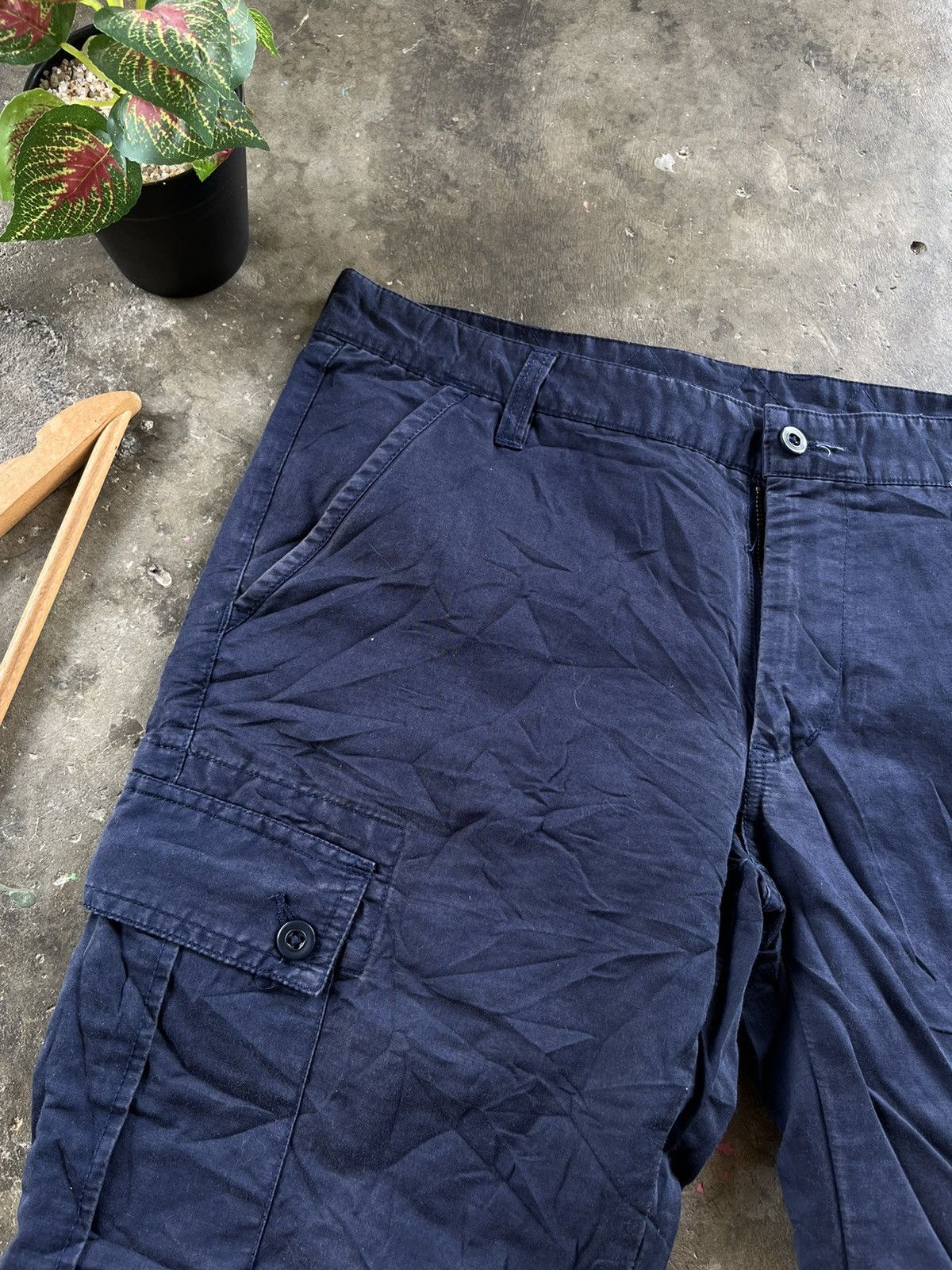 Japanese Brand × Vintage 💥Vital Monsieur Nicole Cargo Shorts Pants Size US 32 / EU 48 - 3 Thumbnail
