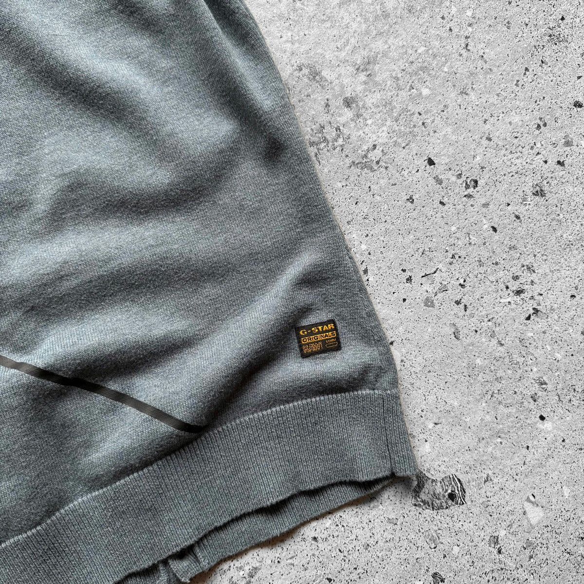 G-Star G-Star Raw Islay Knit 3/4 Sleeve Blue Cardigan Sweater Top Size XS / US 0-2 / IT 36-38 - 5 Thumbnail