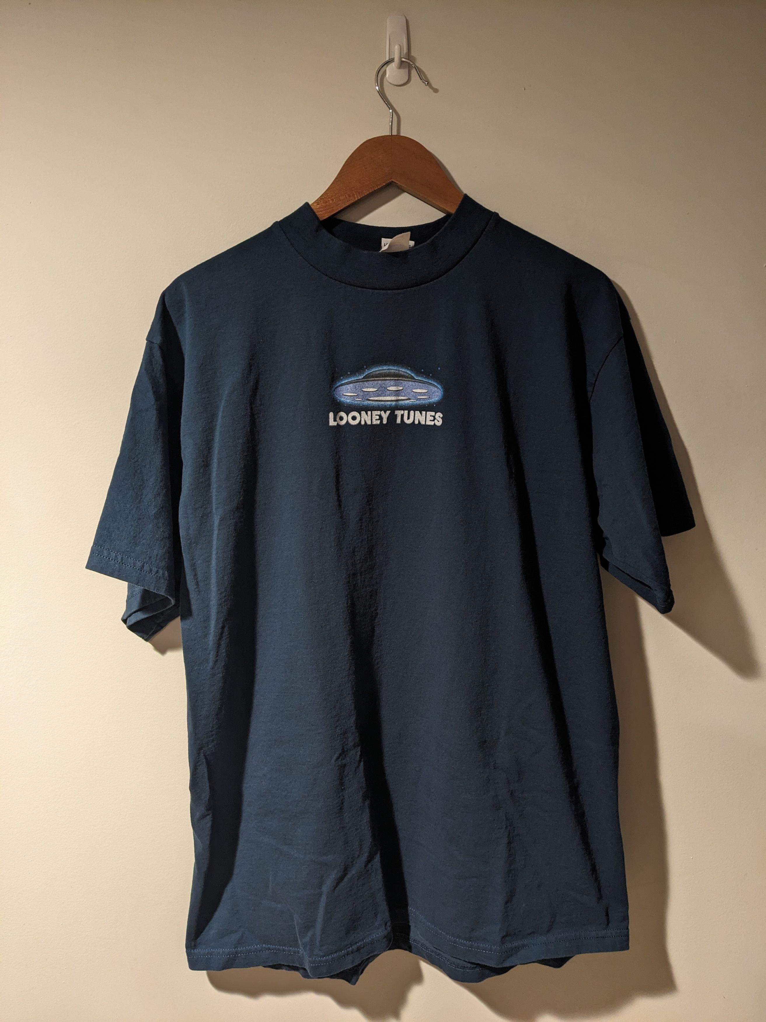 Cartoon Network × Vintage Vintage 1996 Looney Tunes UFO Space Cartoon Network T-Shirt Size US XL / EU 56 / 4 - 4 Thumbnail