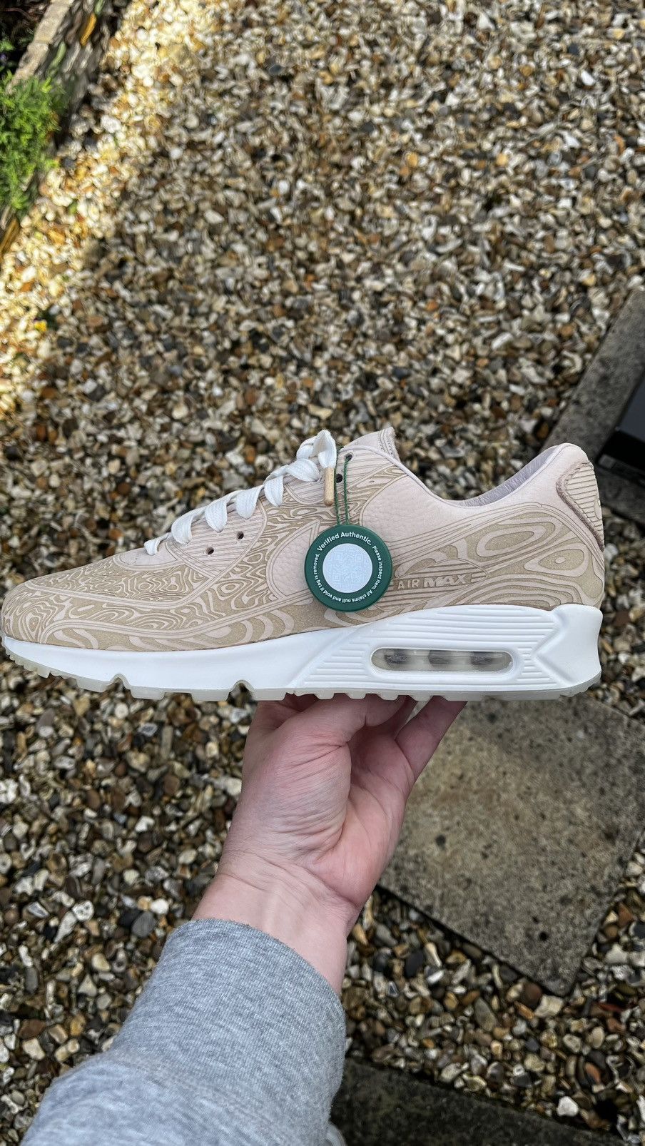 Nike BNIB Nike Air Max 90 QS Laser Wood Grain Size UK 9.5 US 10.5 Size US 10.5 / EU 43-44 - 6 Thumbnail