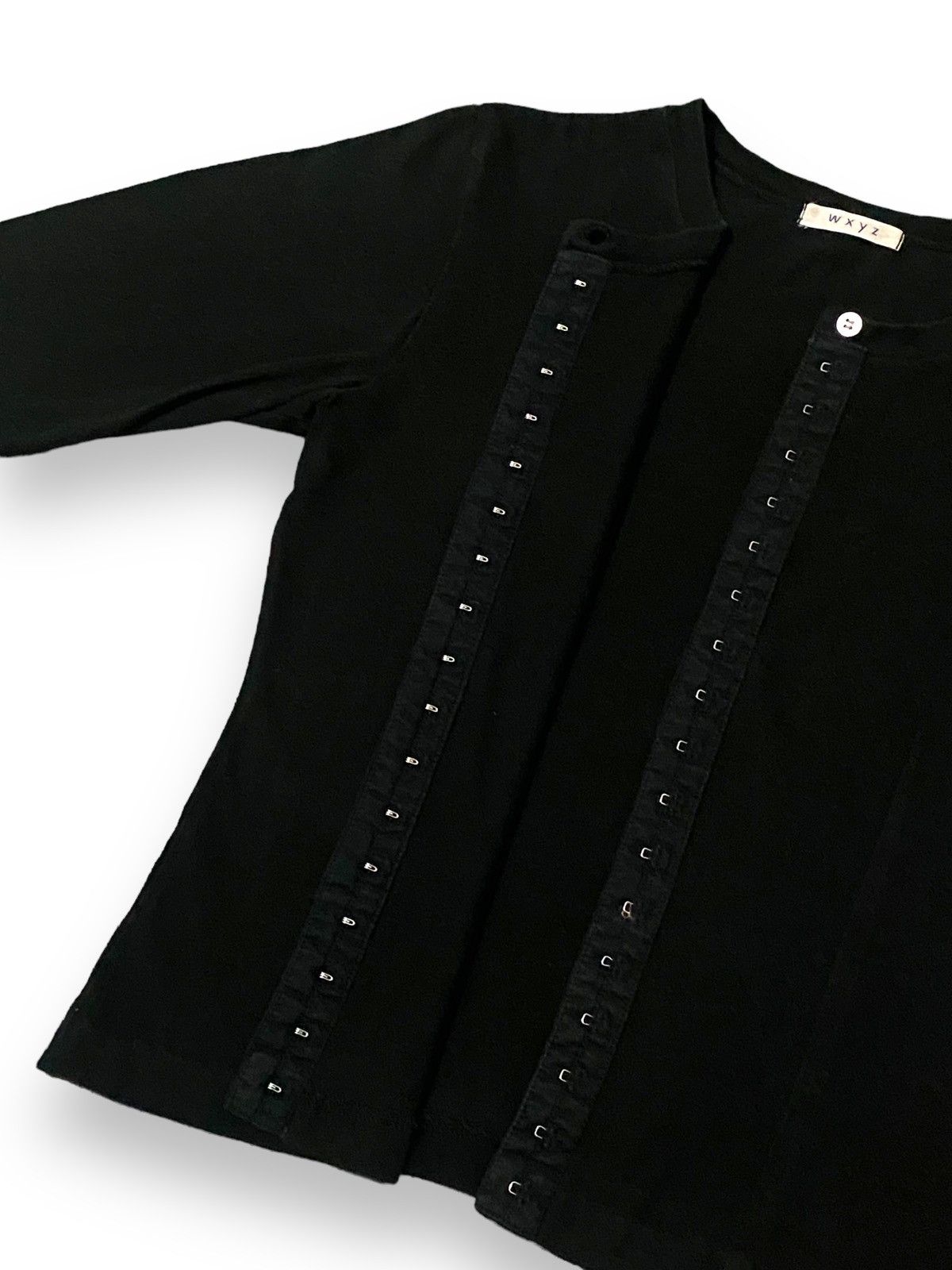 Japanese Brand JAPAN WXYZ CROPPED SHORT SLEEVED Size S / US 4 / IT 40 - 7 Thumbnail