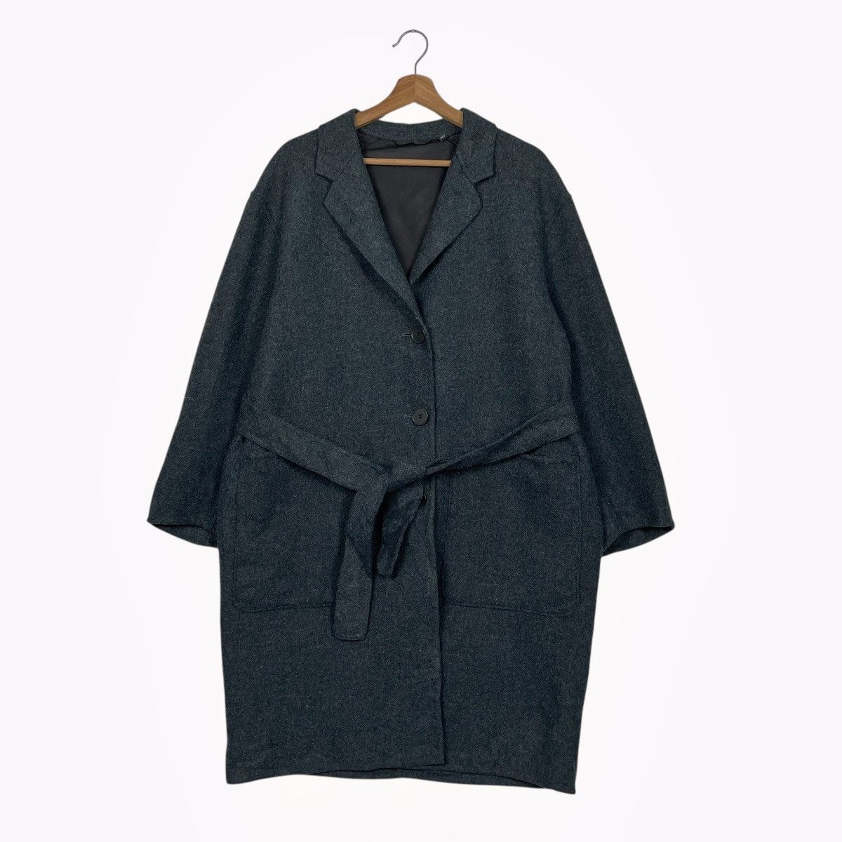 Lemaire × Uniqlo Uniqlo U Lemaire Wool Overcoat Size S / US 4 / IT 40 - 1 Thumbnail
