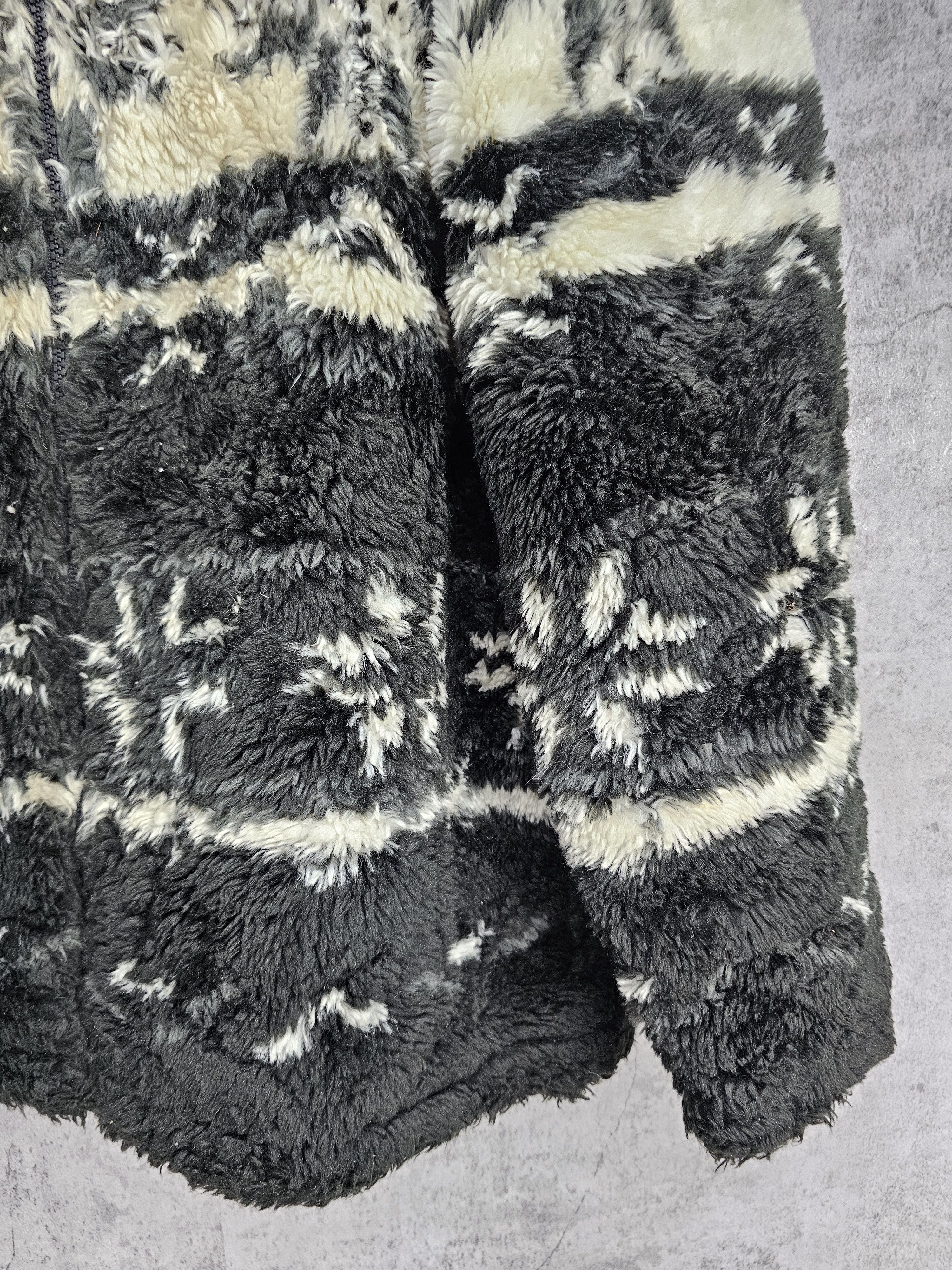 Japanese Brand Vintage Style SANSY DAISY Fur Fleece Heavy Jacket J0041 Size US M / EU 48-50 / 2 - 6 Thumbnail