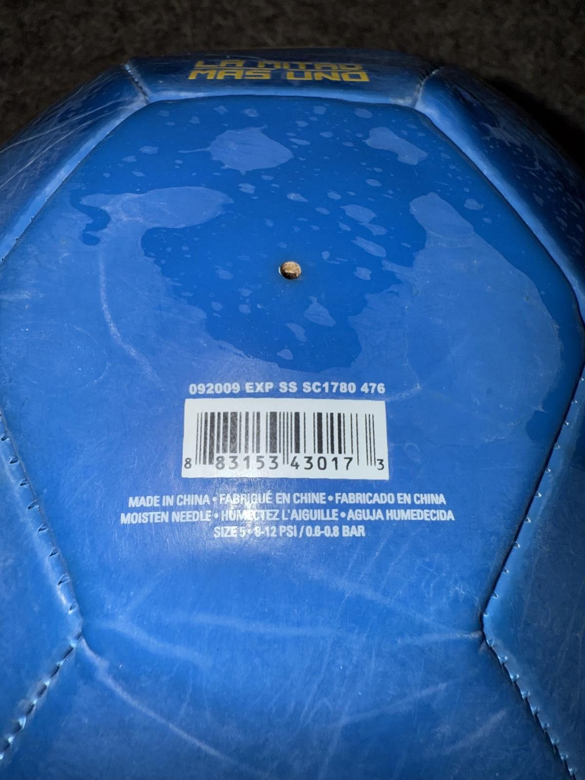Nike Nike Argentina BOCA Jrs CABJ Signed Soccer Ball 2009 Size ONE SIZE - 7 Thumbnail