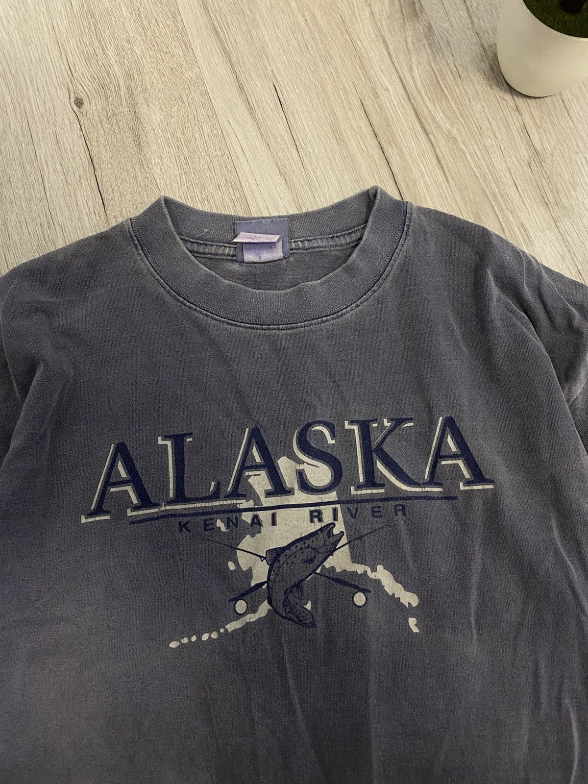 Vintage Alaska t-shirt oasman vintage Size US M / EU 48-50 / 2 - 2 Thumbnail