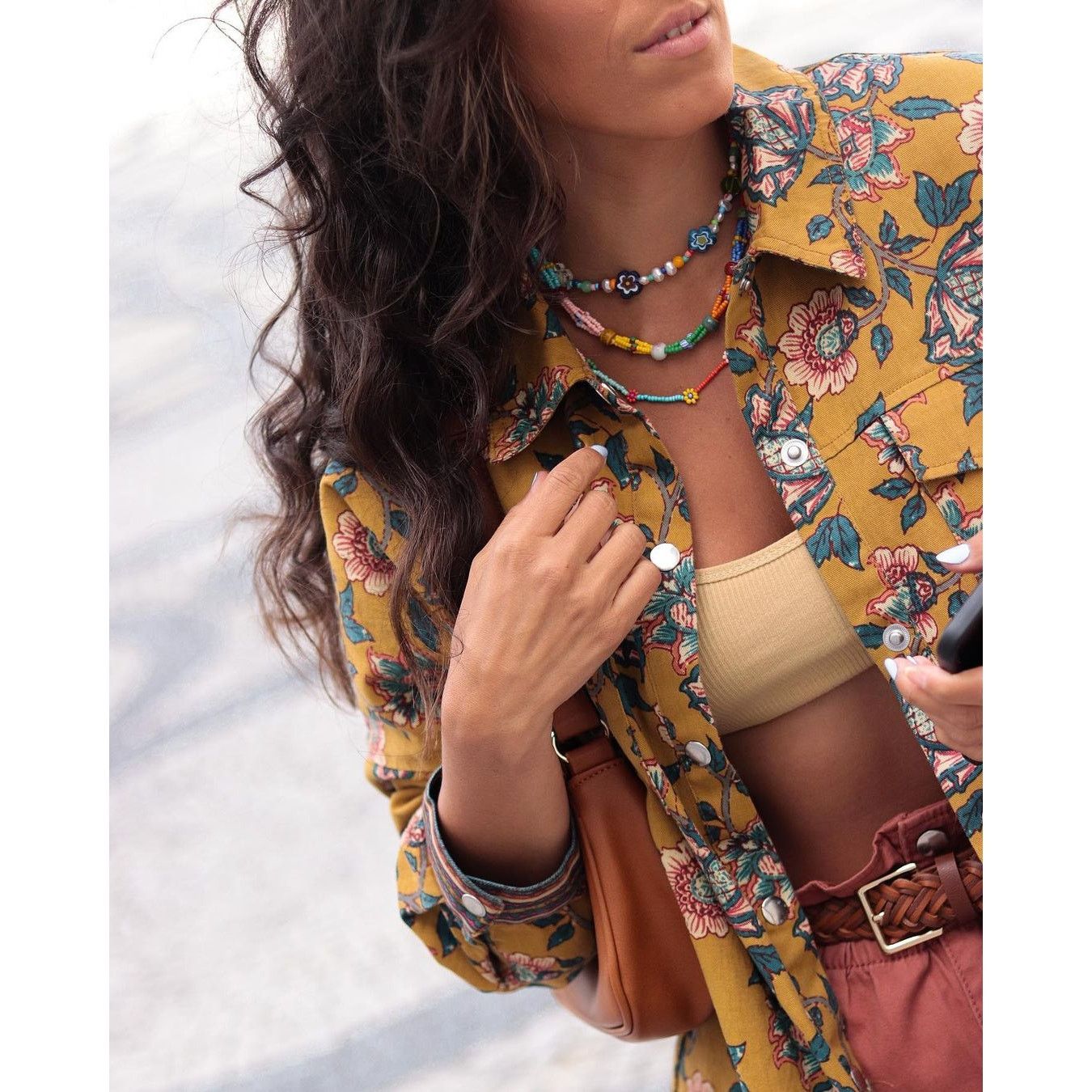 Zara Zara Western Boho Floral Jacket NWT Size S / US 4 / IT 40 - 12 Thumbnail