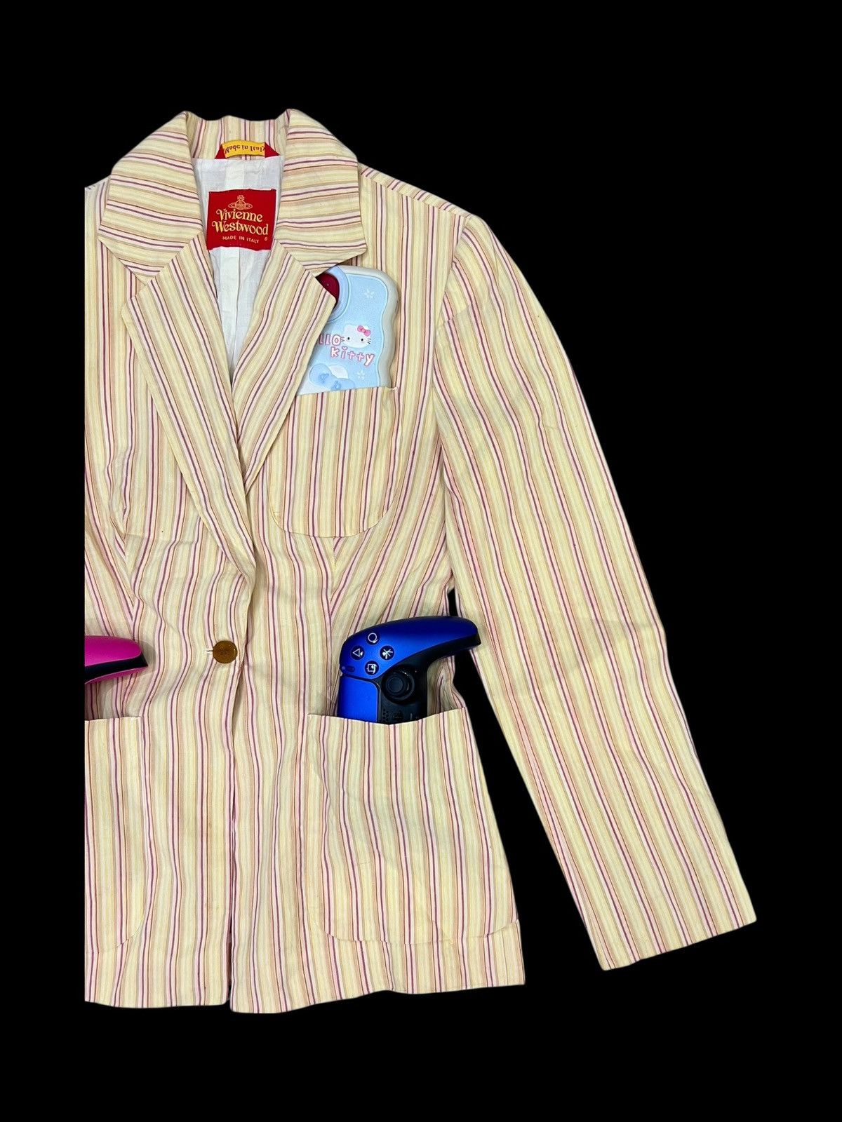 Vivienne Westwood Vivienne Westwood Striped Blazer – Made in Italy Size M / US 6-8 / IT 42-44 - 9 Thumbnail