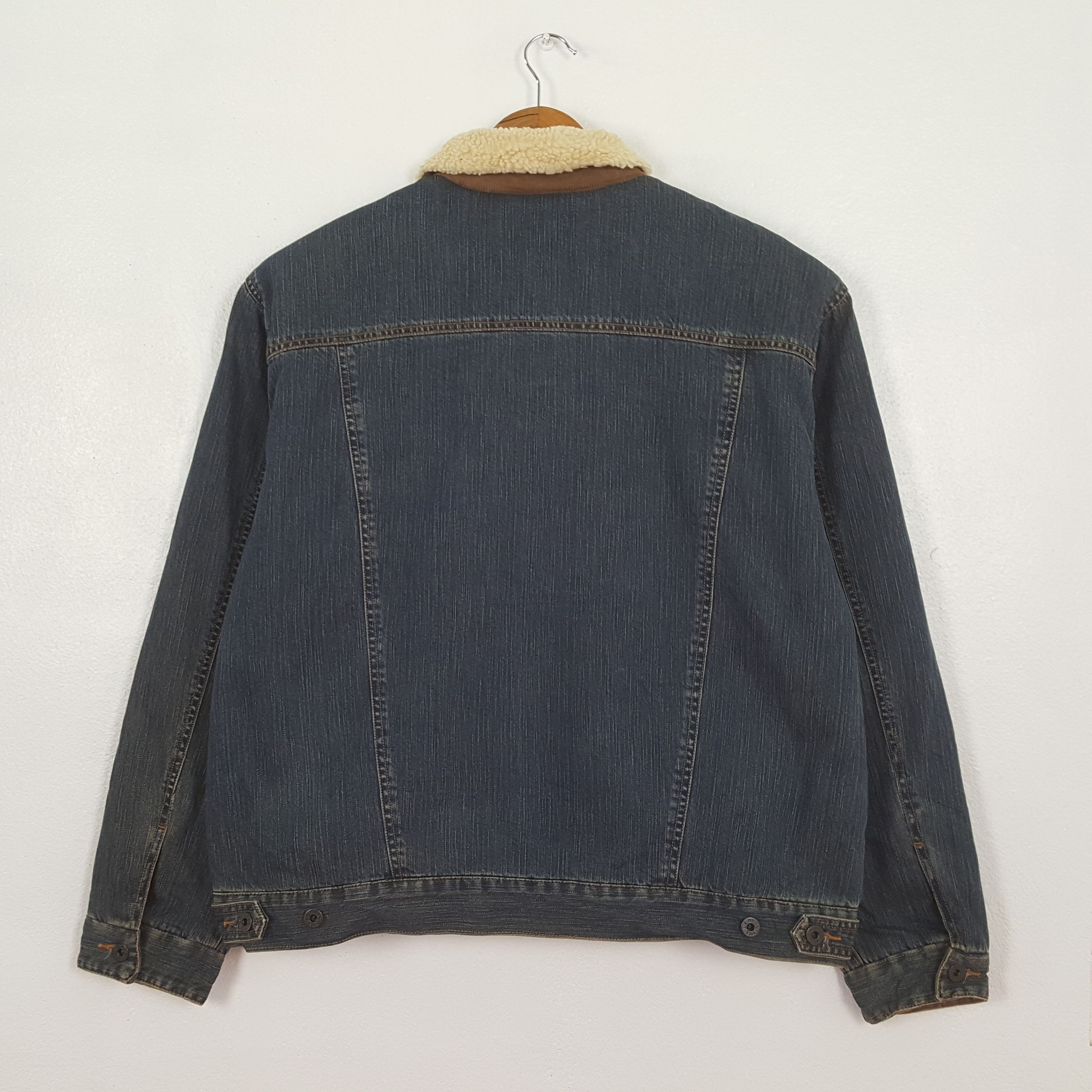 L.L. Bean Vintage L.L.Bean American Style Denim Jacket C317N18 Size US XL / EU 56 / 4 - 3 Thumbnail