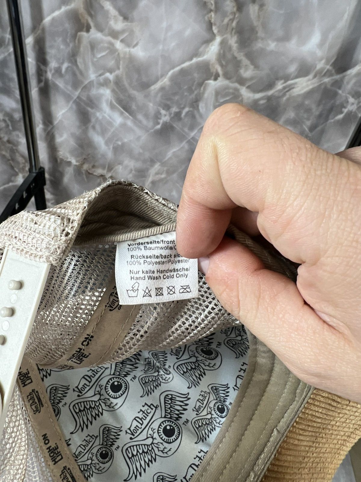 Von Dutch Vintage Von Dutch Corduroy Mesh Y2kCap Size ONE SIZE - 9 Thumbnail
