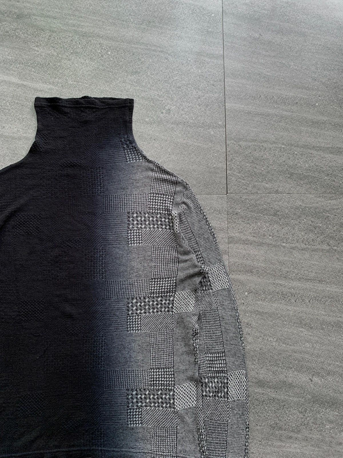 Yohji Yamamoto Gradient Patterned Ls Top Size US M / EU 48-50 / 2 - 2 Thumbnail