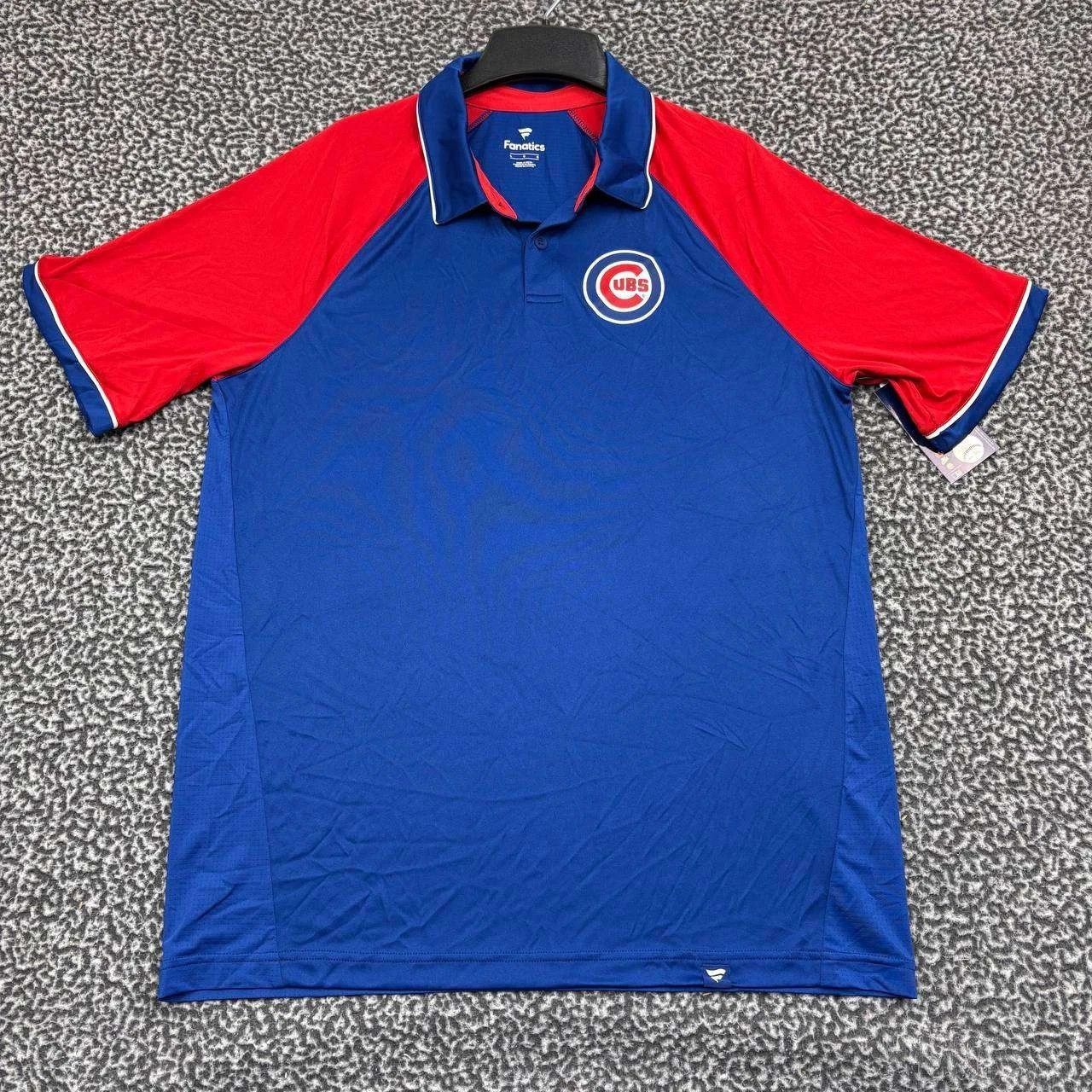 Other Chicago Cubs Polo Shirt Men Fanatics Short Sleeve Collared L Size US L / EU 52-54 / 3 - 1 Thumbnail