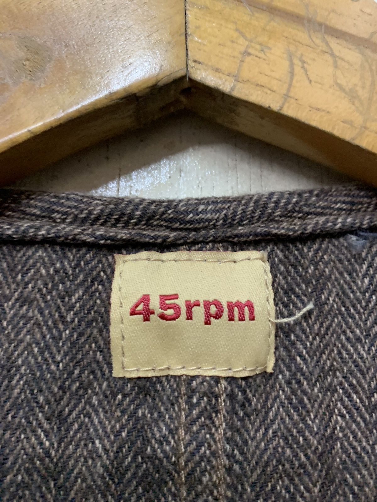 45rpm 🔥45rpm HBT DOUBLE POCKETS VEST Size US S / EU 44-46 / 1 - 8 Thumbnail