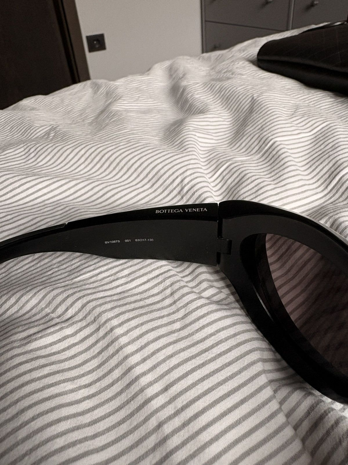 Bottega Veneta Bottega Veneta wrap-around glasses Size ONE SIZE - 4 Thumbnail