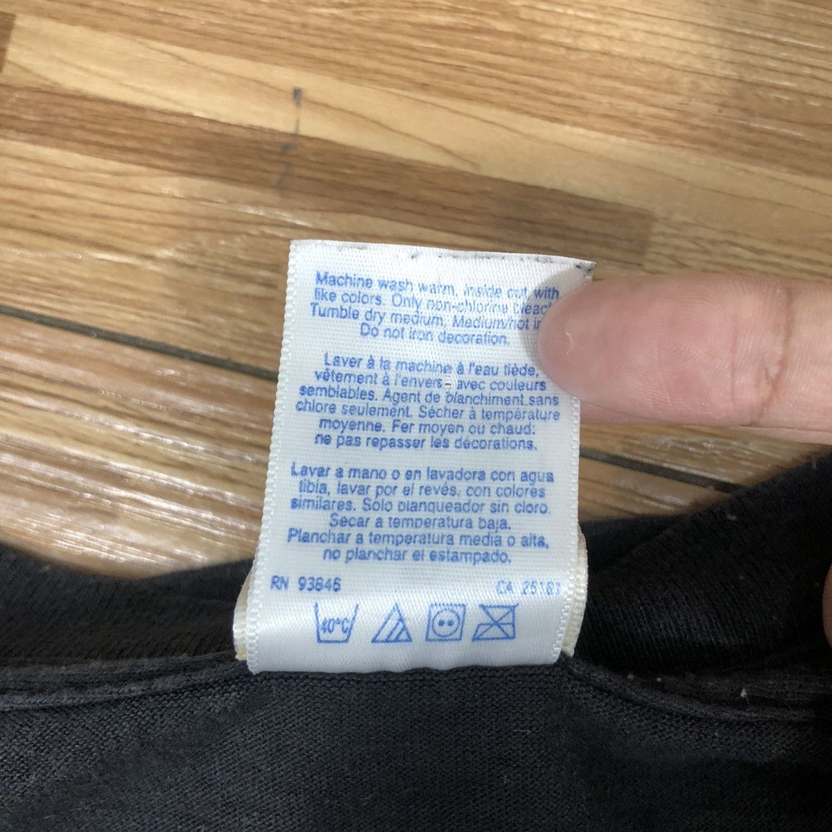 Indigo × Vintage Vintage 90s INDIGO RANCH Tee Shirt Size US XL / EU 56 / 4 - 8 Thumbnail