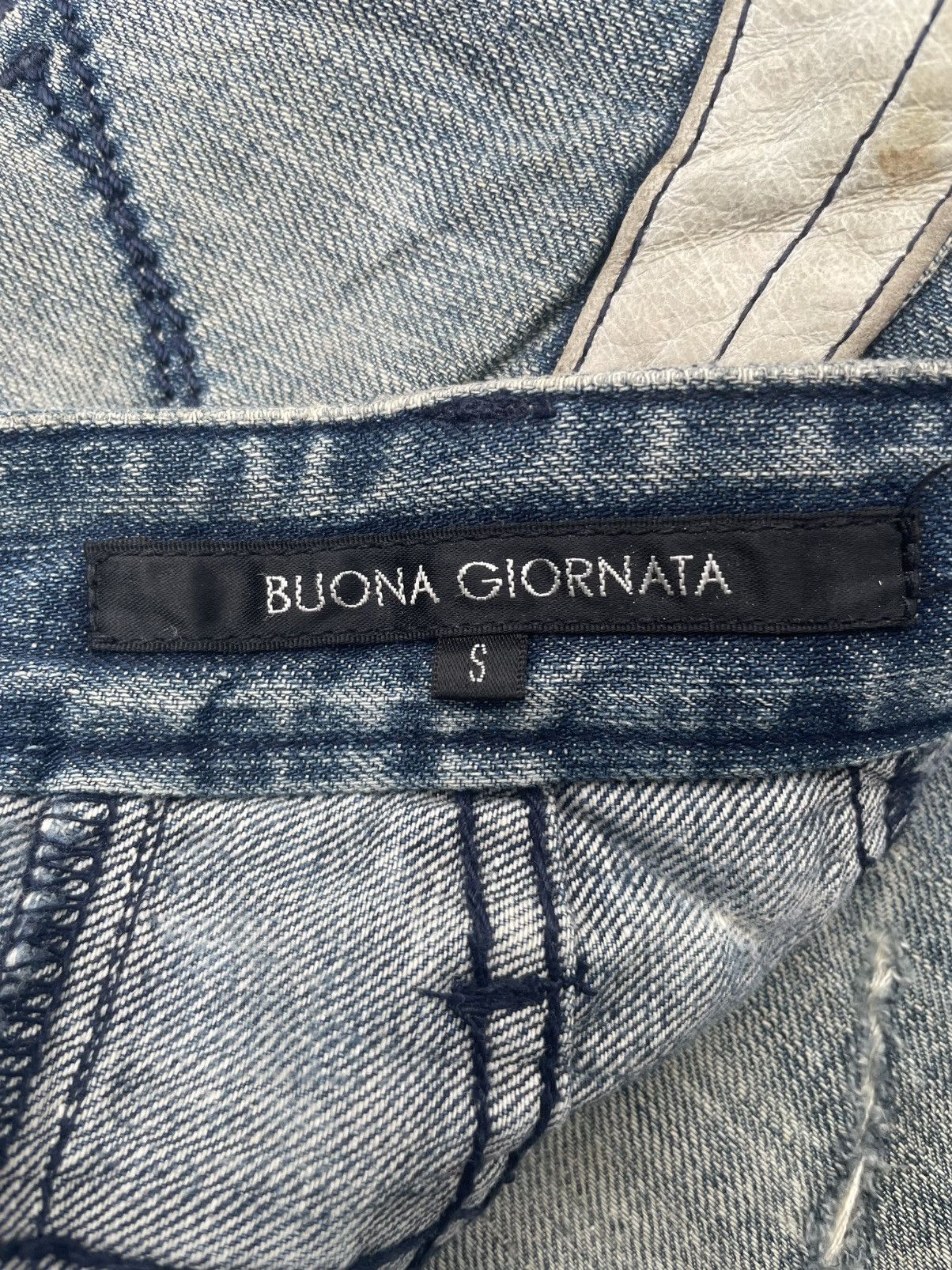 Japanese Brand Buona Giornata Distresed Denim Size US 32 / EU 48 - 21 Thumbnail