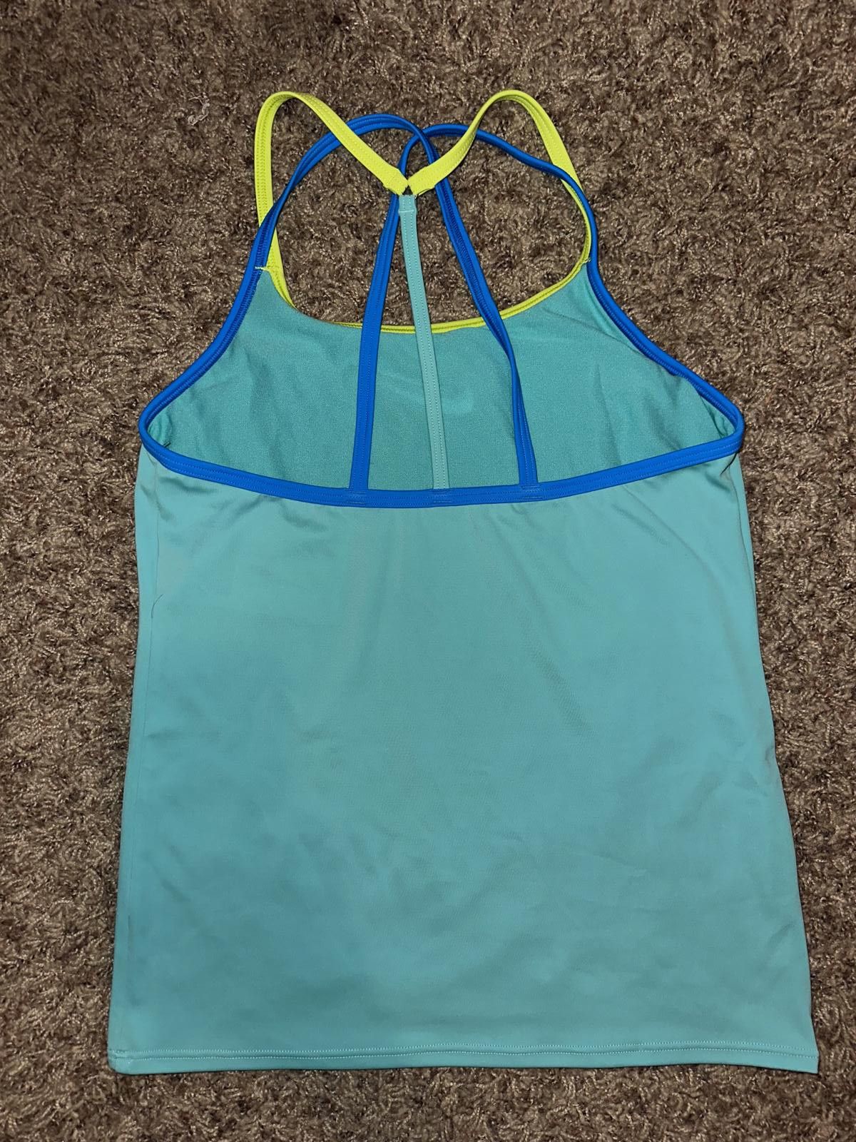 Nike Nike Essential Big Kids' (Girls') T-Crossback Tankini Set Size ONE SIZE - 8 Thumbnail