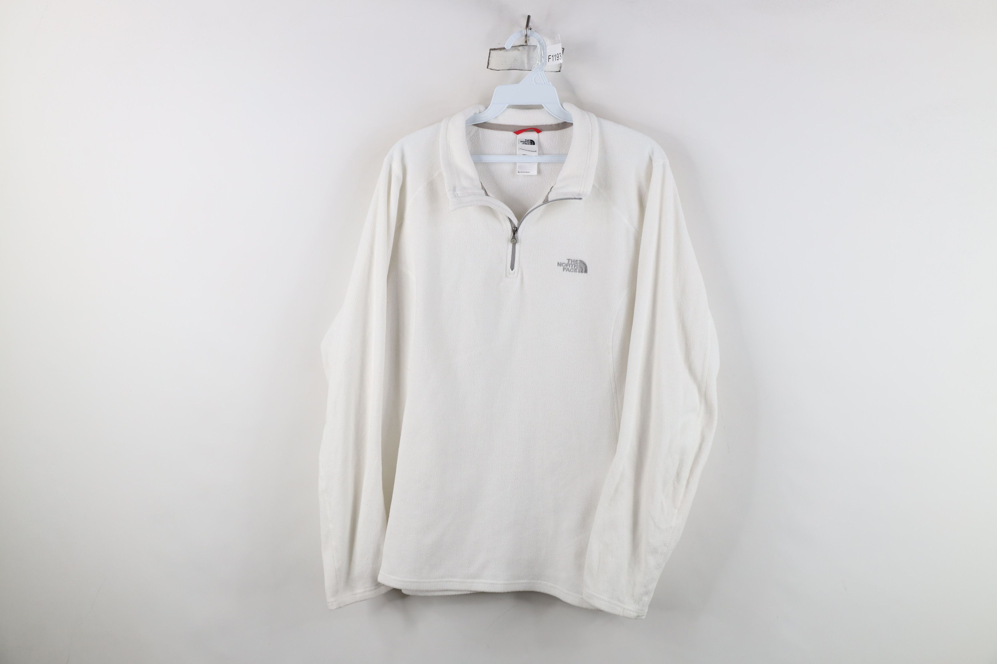 The North Face The North Face Spell Fleece Half Zip Pullover Sweater White Size XL / US 12-14 / IT 48-50 - 1 Thumbnail