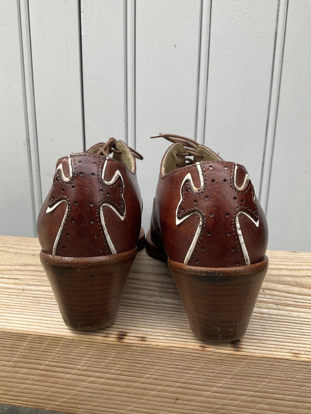 Vintage Vintage Fiorina santiag-style shoes Size US 6 / IT 36 - 7 Thumbnail