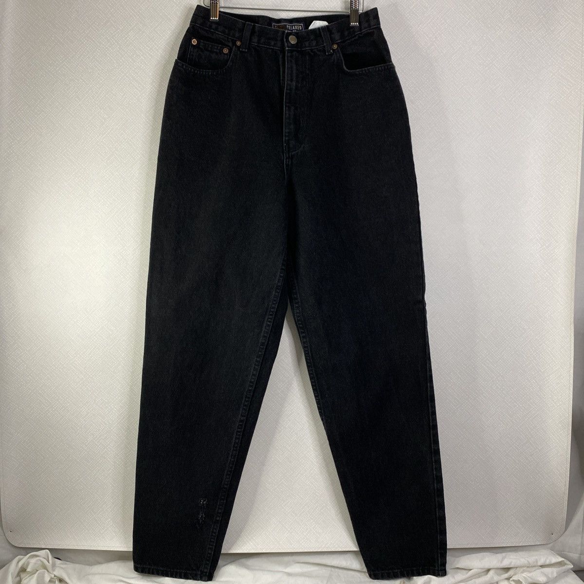 Route 66 Route 66 Jeans Womens Black Relaxed Fit *FLAW* GUC Size 34" / US 12 / IT 48 - 2 Thumbnail