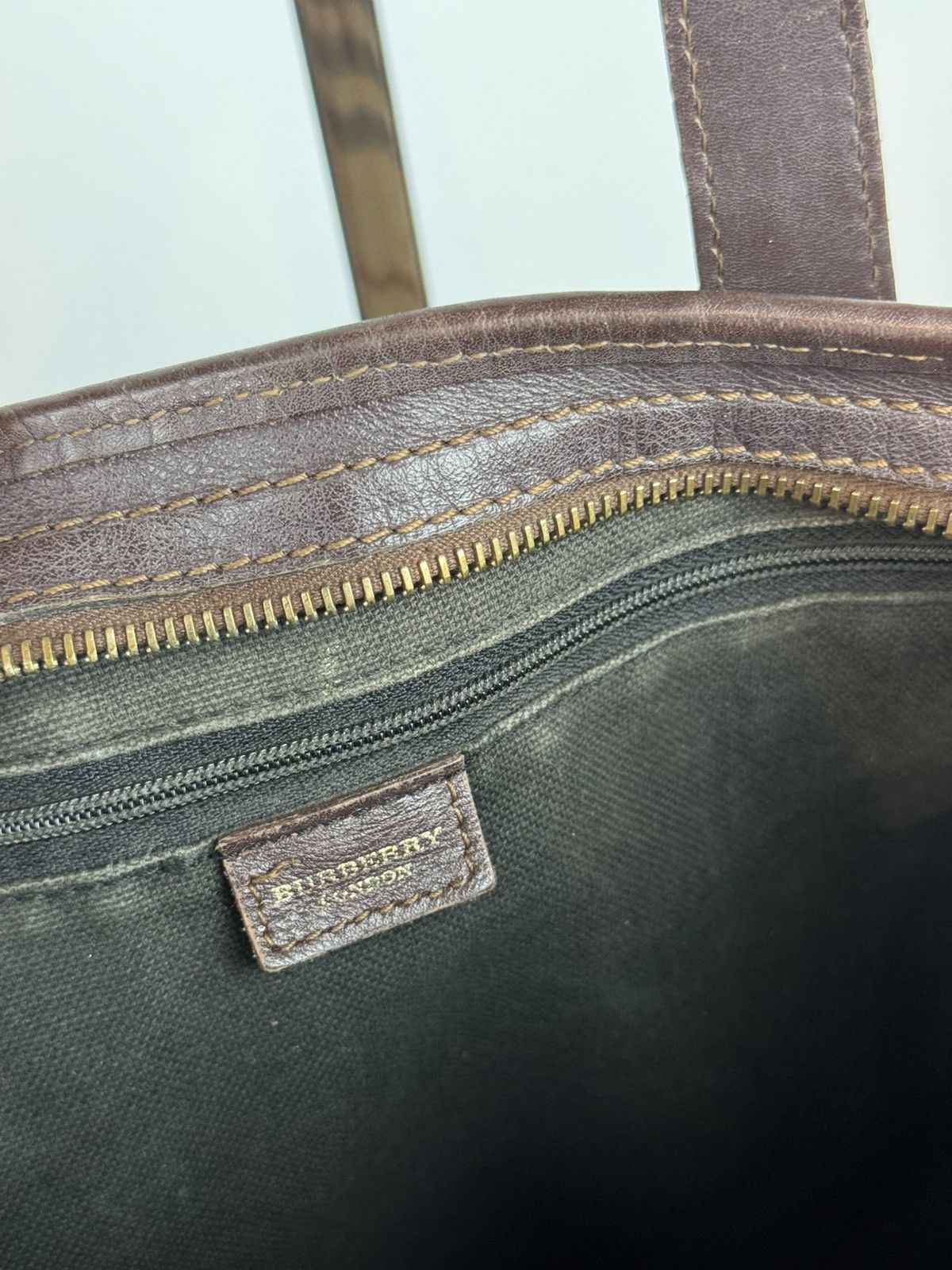 Burberry Leather shoulder bag Burberry original luxury casual item Size ONE SIZE - 4 Thumbnail