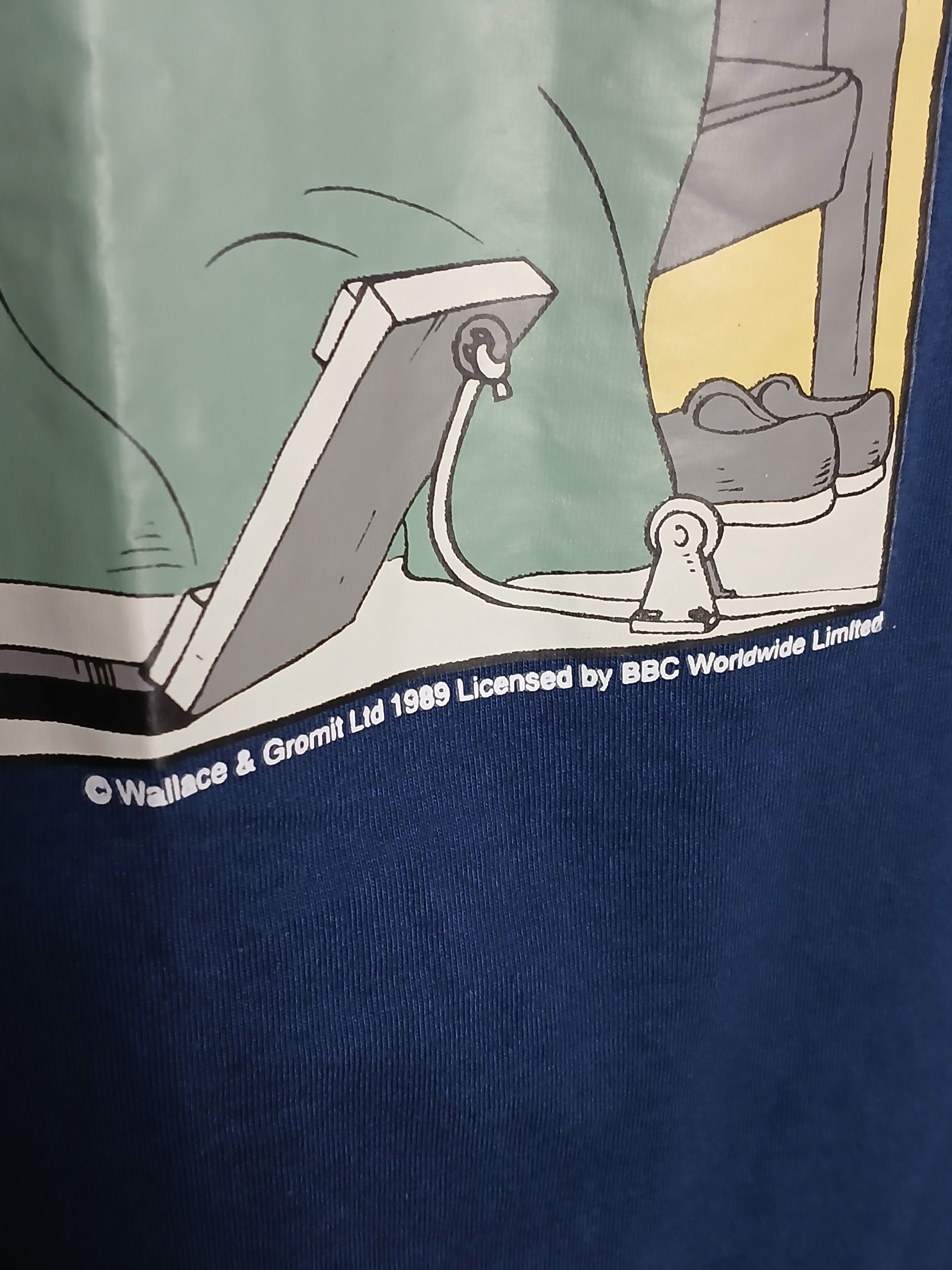 Vintage Wallace & Gromit T-Shirt Size US XXL / EU 58 / 5 - 4 Thumbnail
