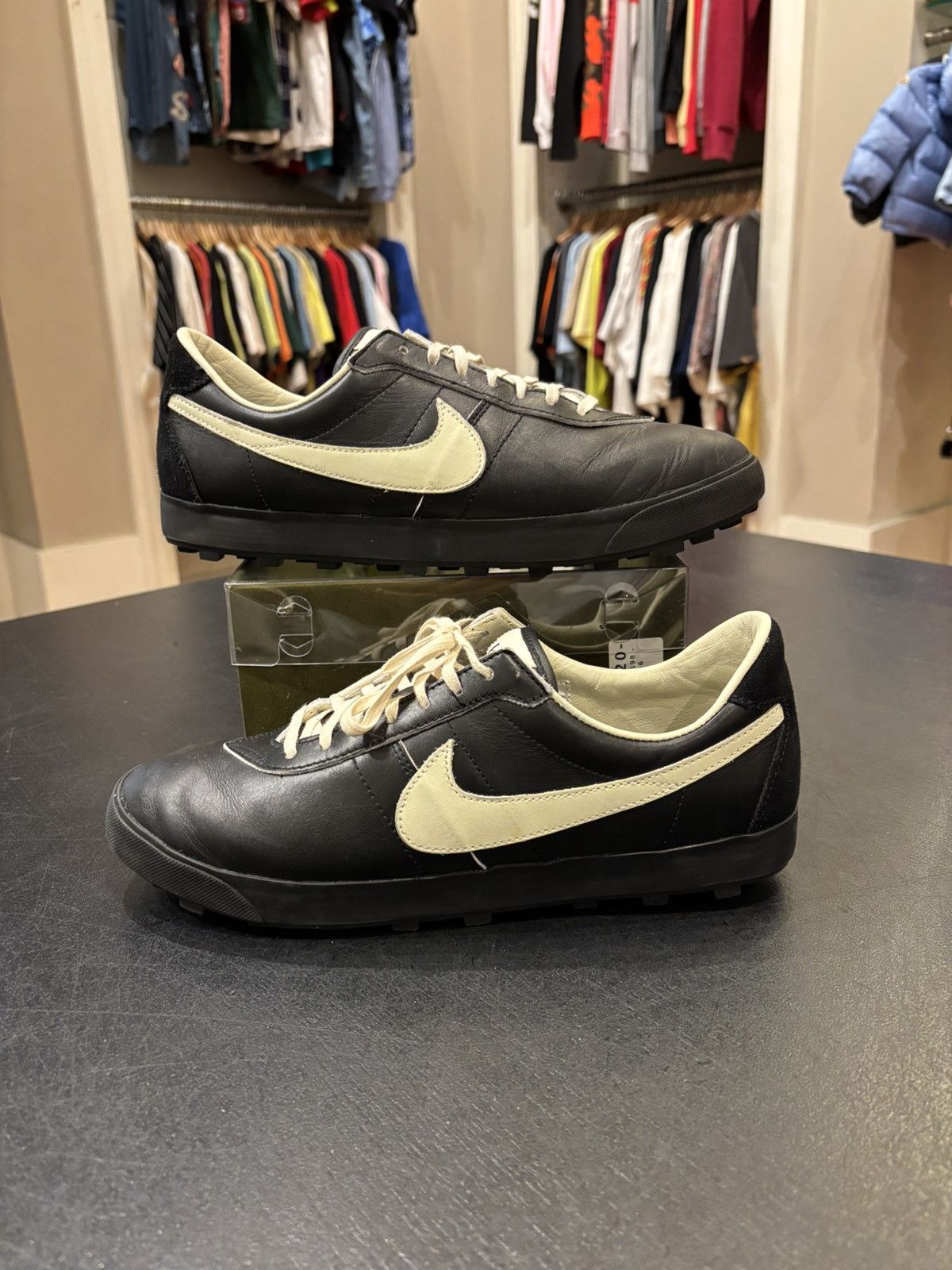 Bode × Nike Nike X Bode Astrograbber ‘Black Coconut Milk’ Size US 9 / EU 42 - 1 Thumbnail