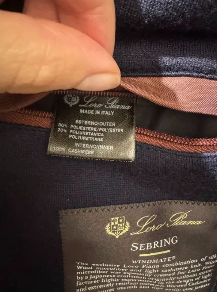 Loro Piana LORO PIANA Men's cashmere coat Size US XXL / EU 58 / 5 - 3 Thumbnail