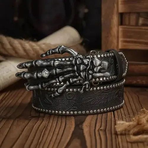 Designer PU Leather Belt Size ONE SIZE - 1 Thumbnail